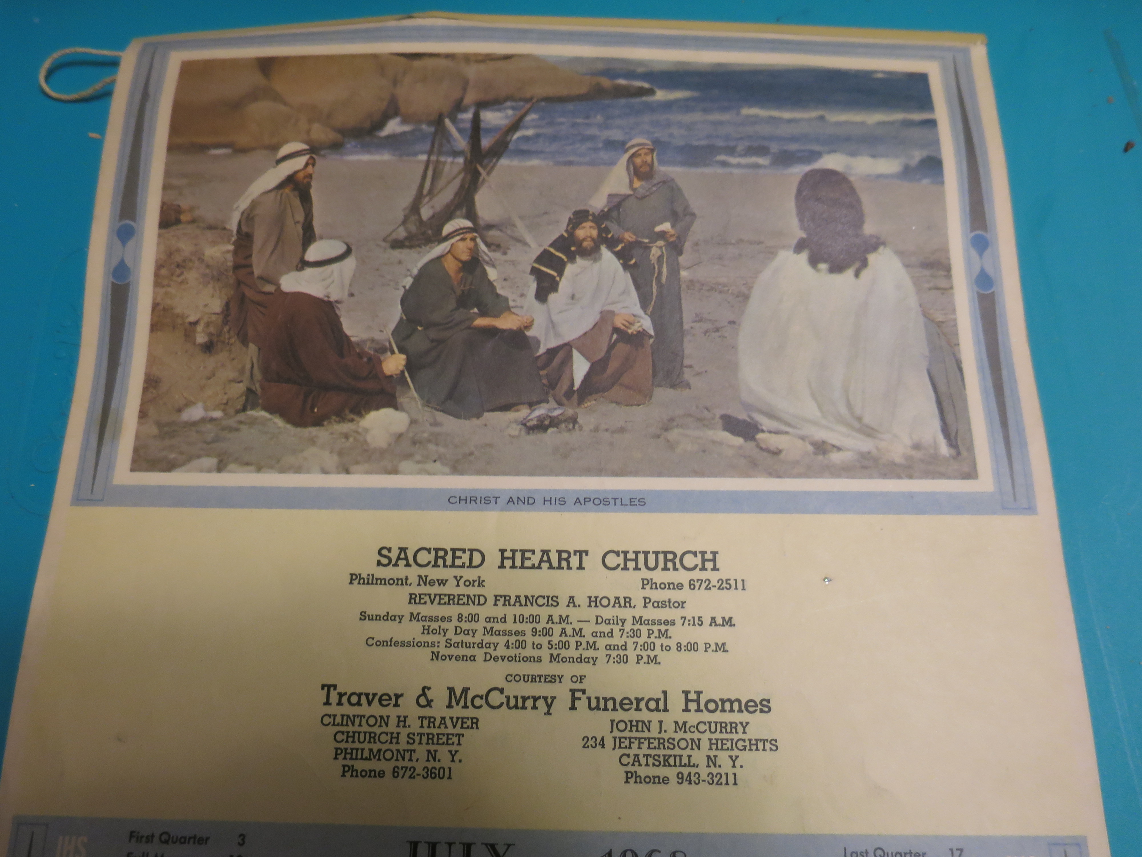 Pope Paul VI 1968 daily catholic adv guide