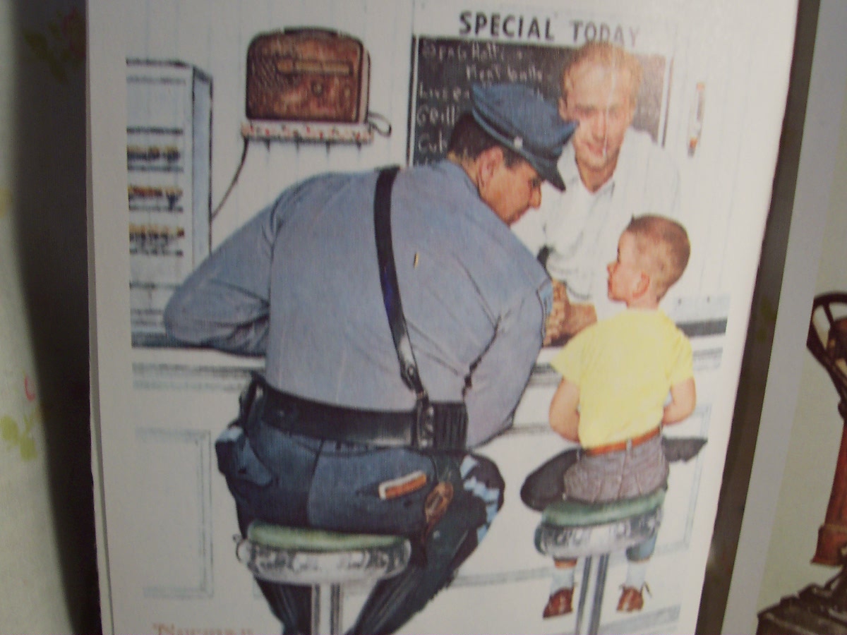 Norman Rockwell Pair Lithograph Prints