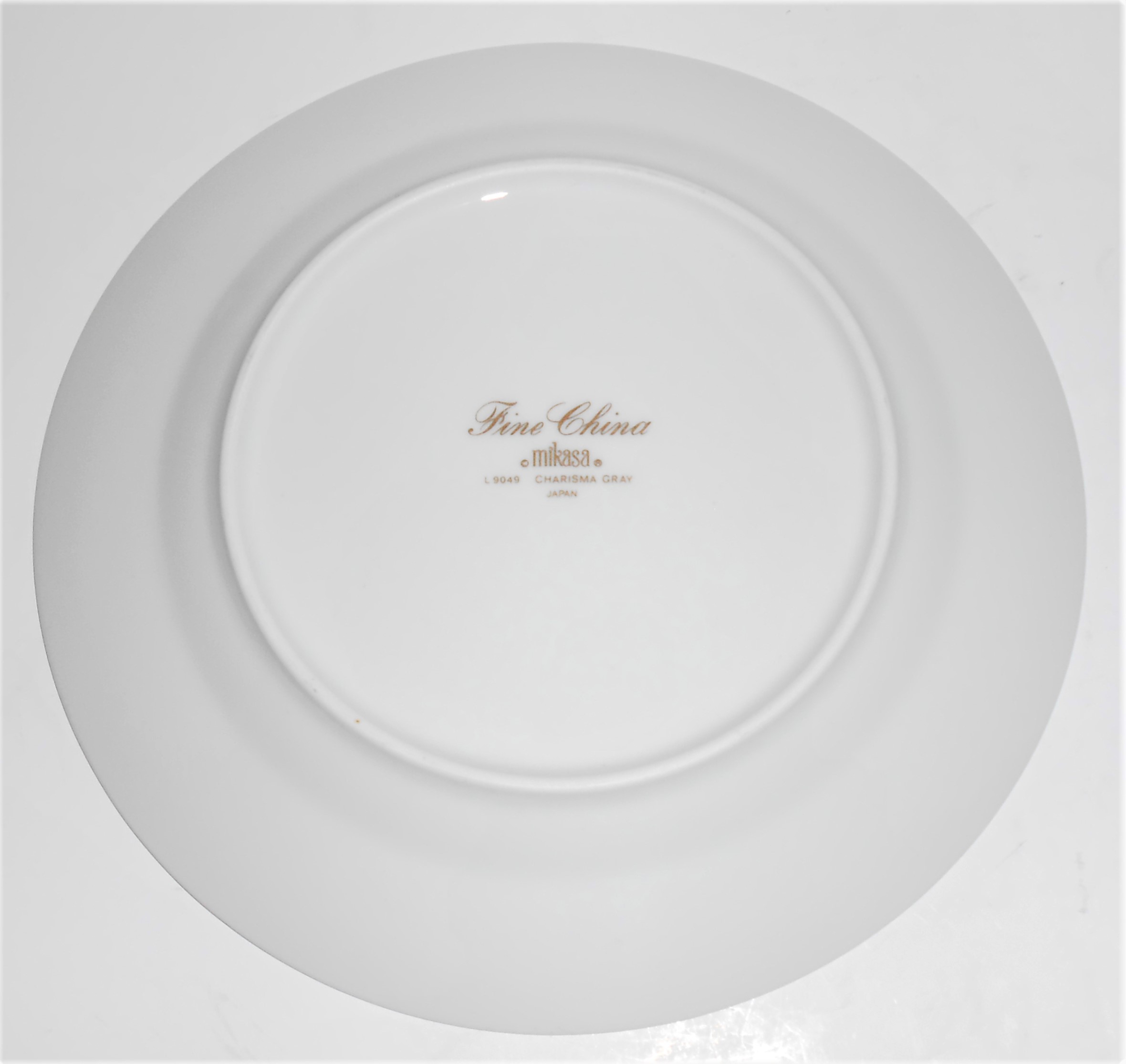 Mikasa Fine China Charisma Gray Salad Plate