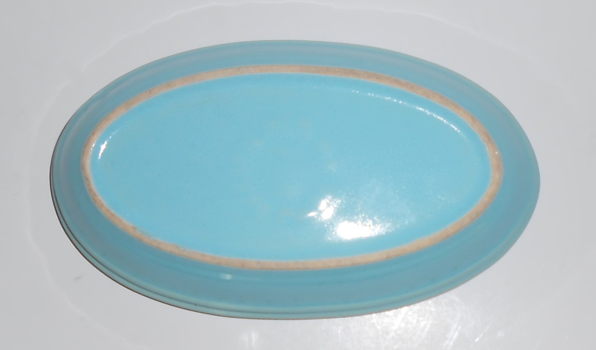 Pacific Pottery Hostess Ware Lt Blue Individual Veg