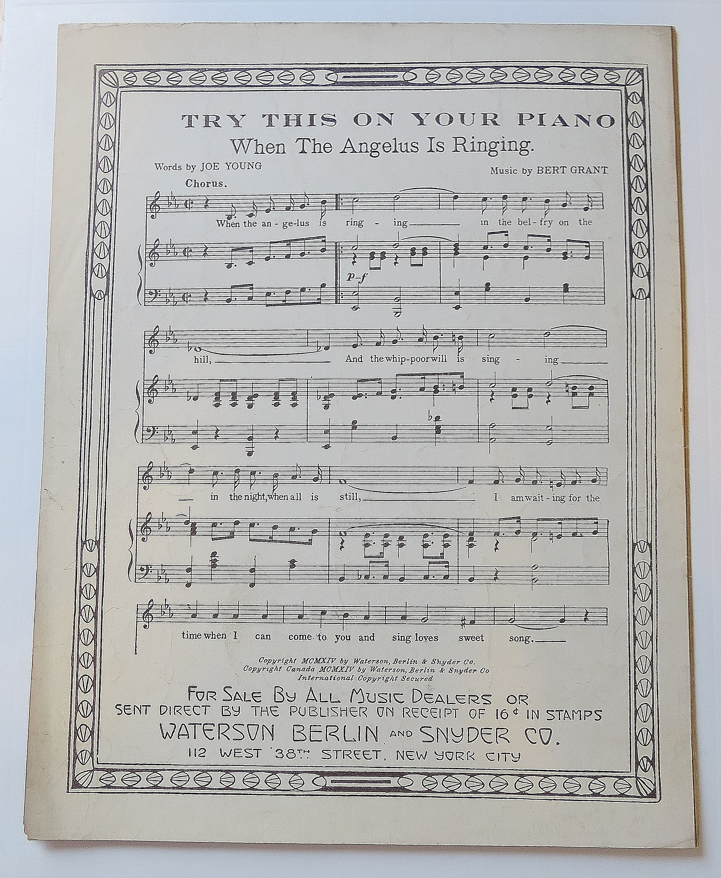 1914 If I Had You