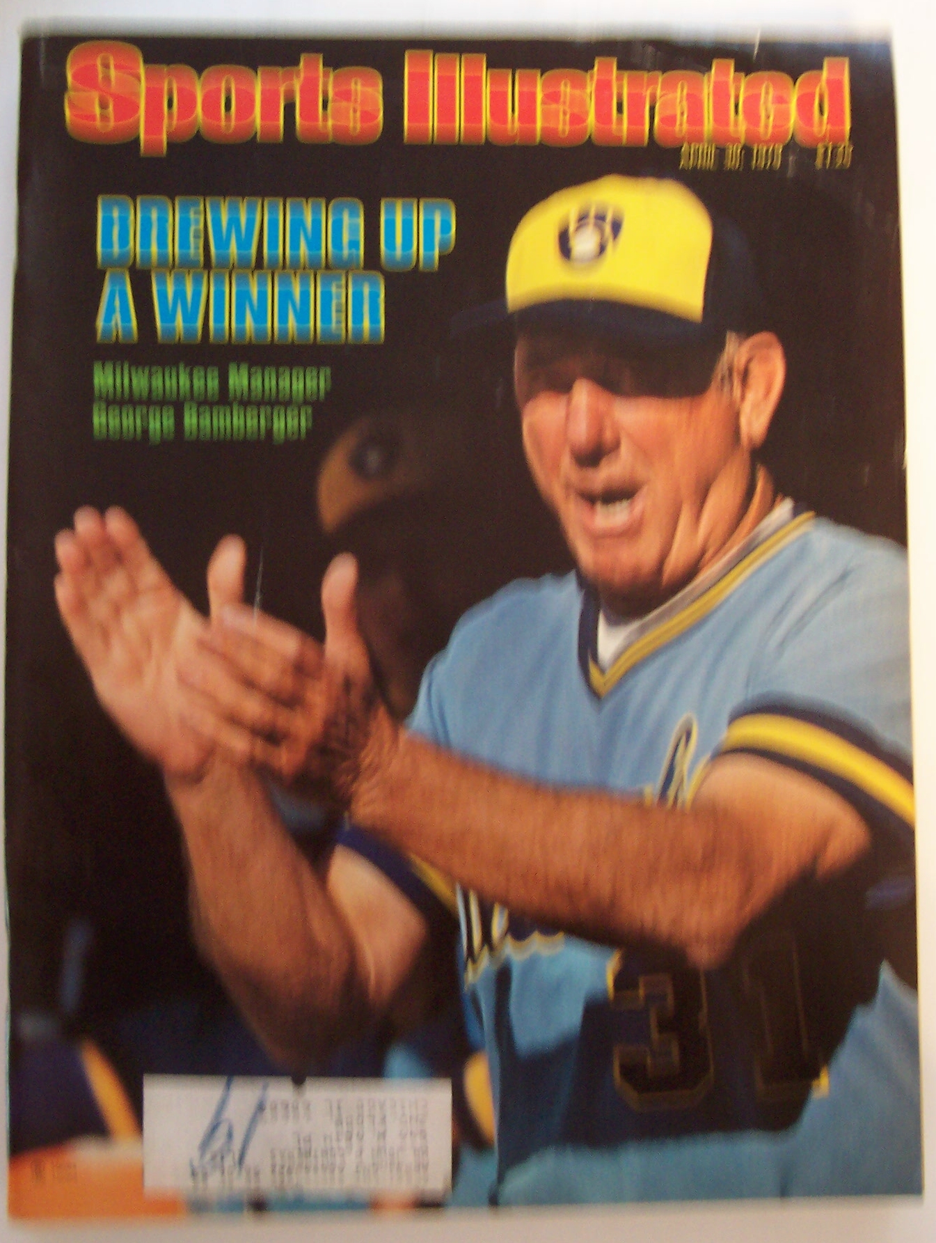 Sports Illustrated Magazine-April 30, 1979-G. Bamberger