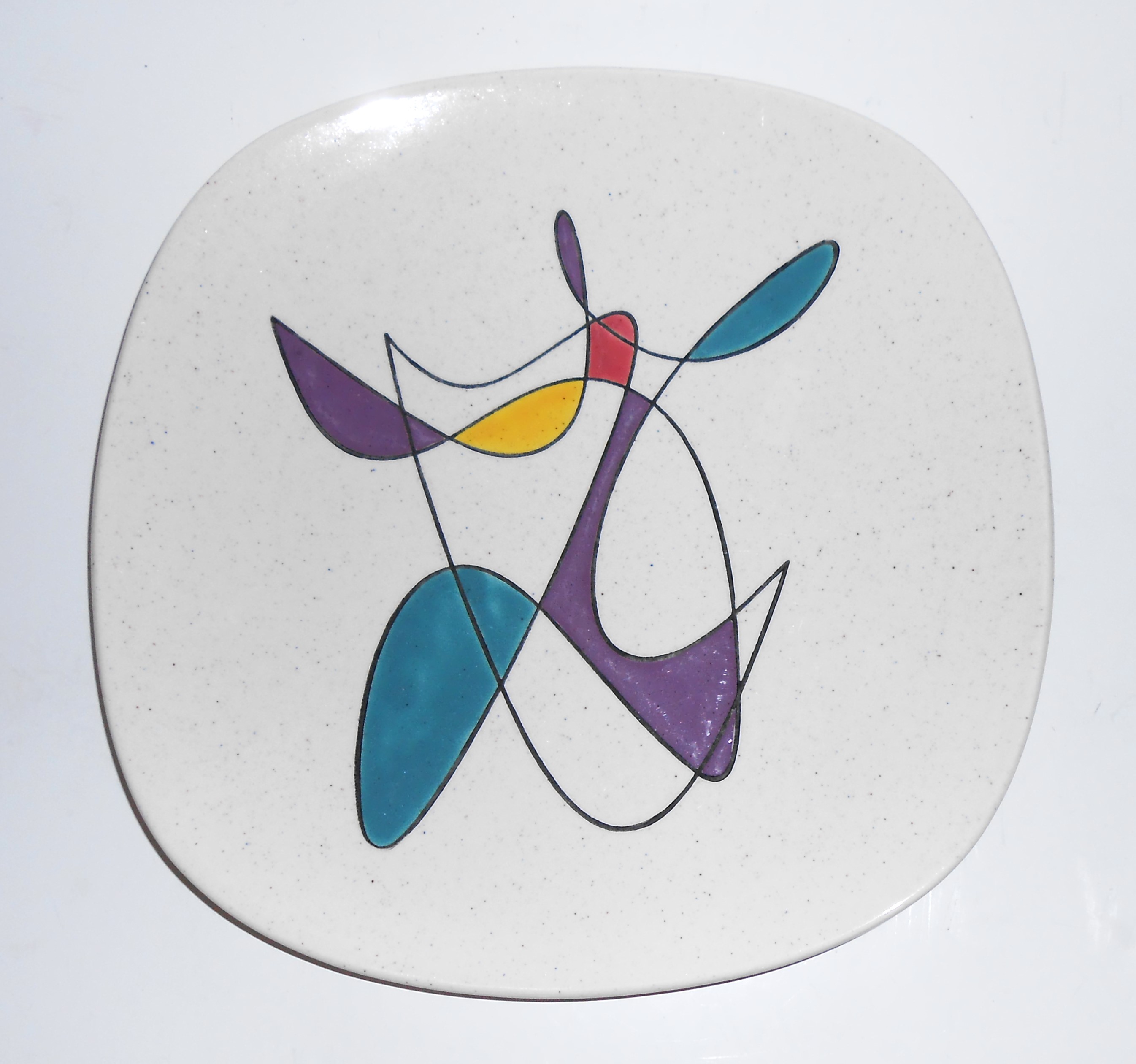 Metlox Pottery Poppy Trail Mobile Dinner Plate