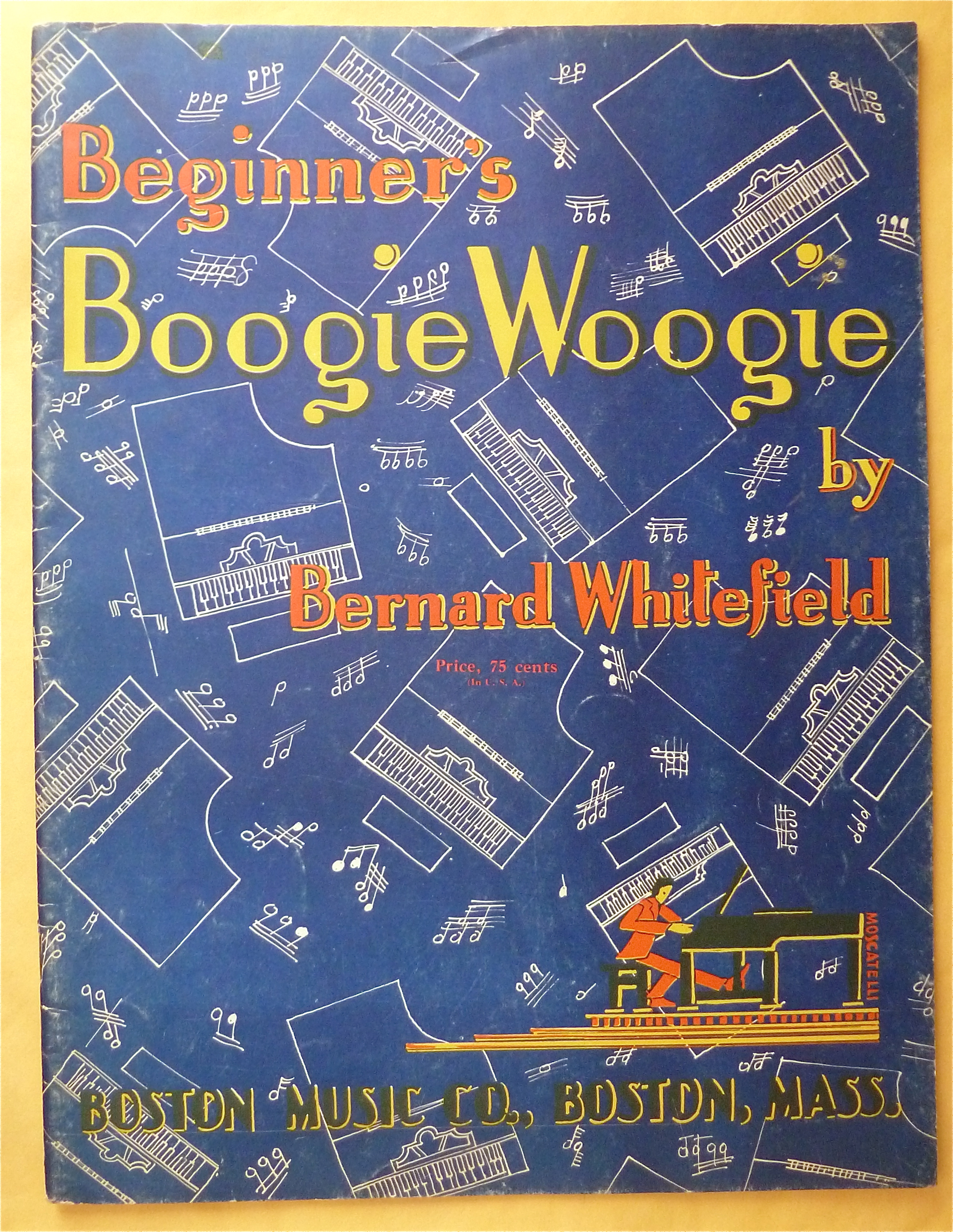 Sheet Music For 1943 Beginner's Boogie Woogie