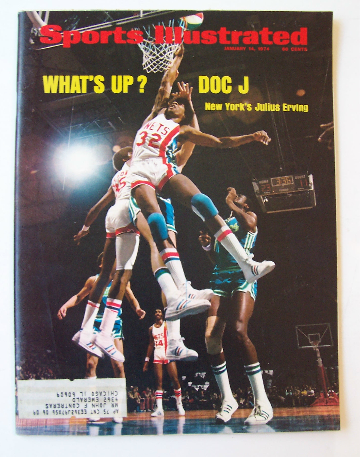 Sports Illustrated Magazine-Jan 14, 1974-Julius Erving