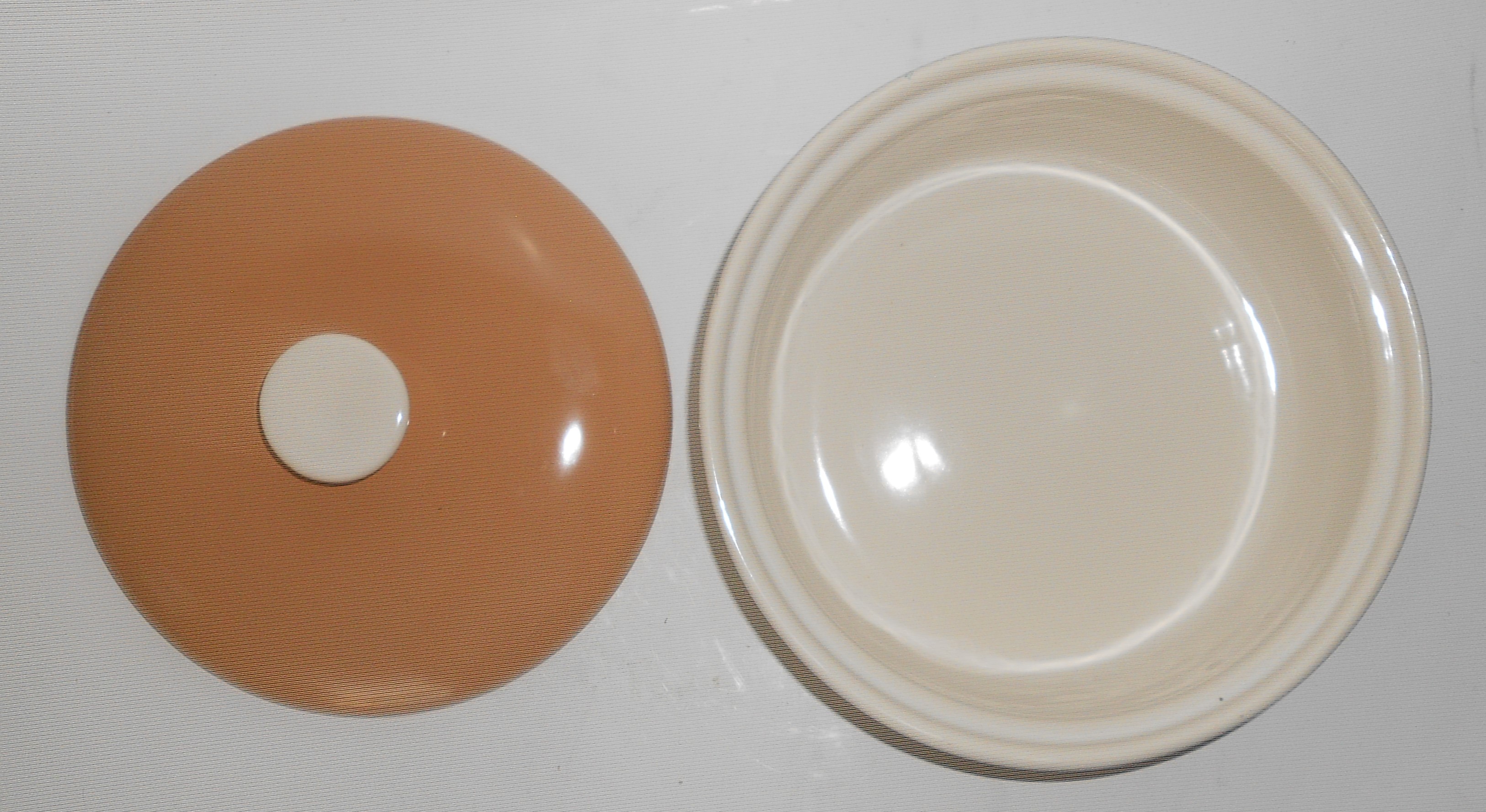 Bauer Pottery VERY RARE Monterey Moderne Duotone Cass