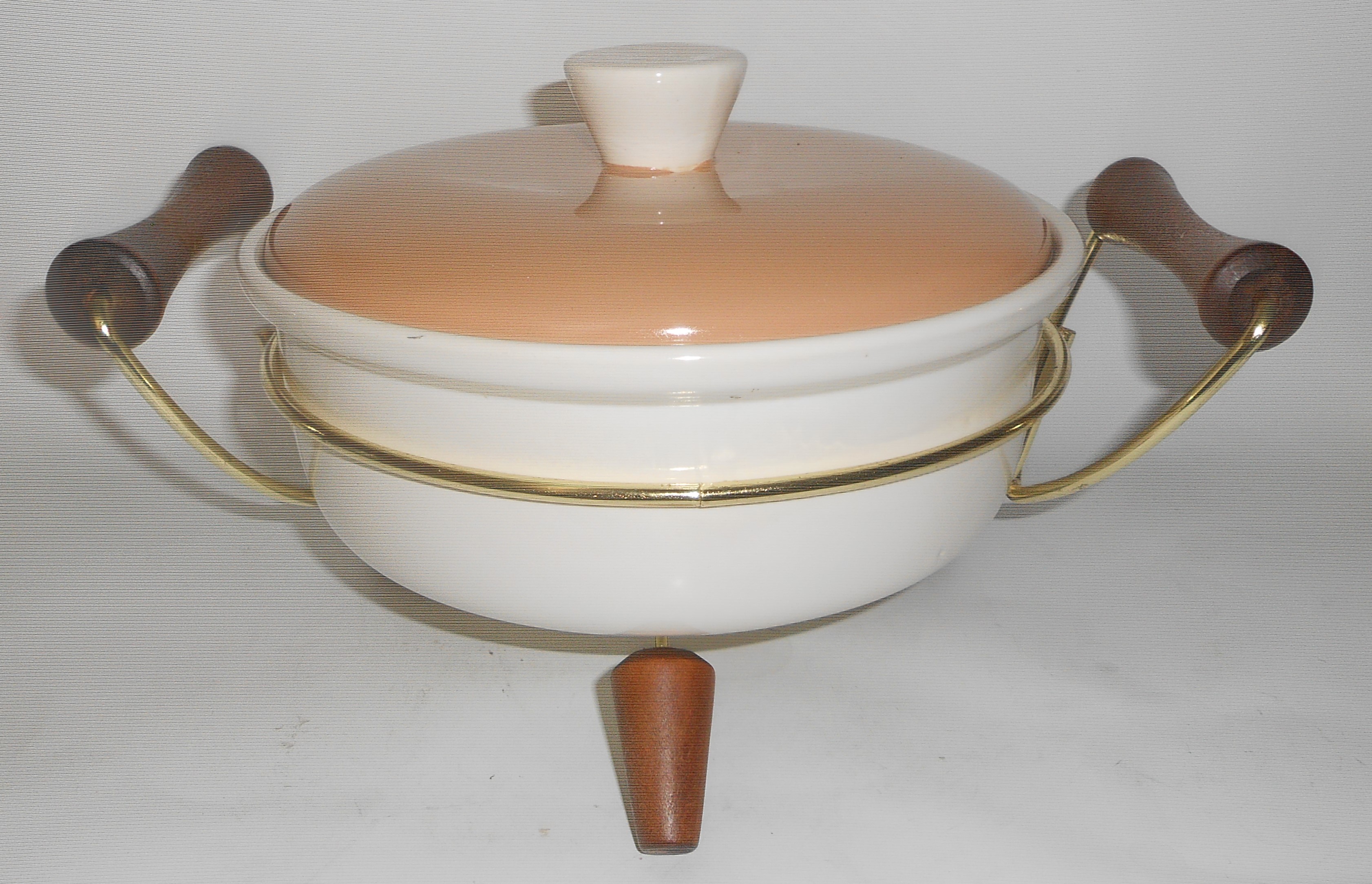 Bauer Pottery VERY RARE Monterey Moderne Duotone Cass