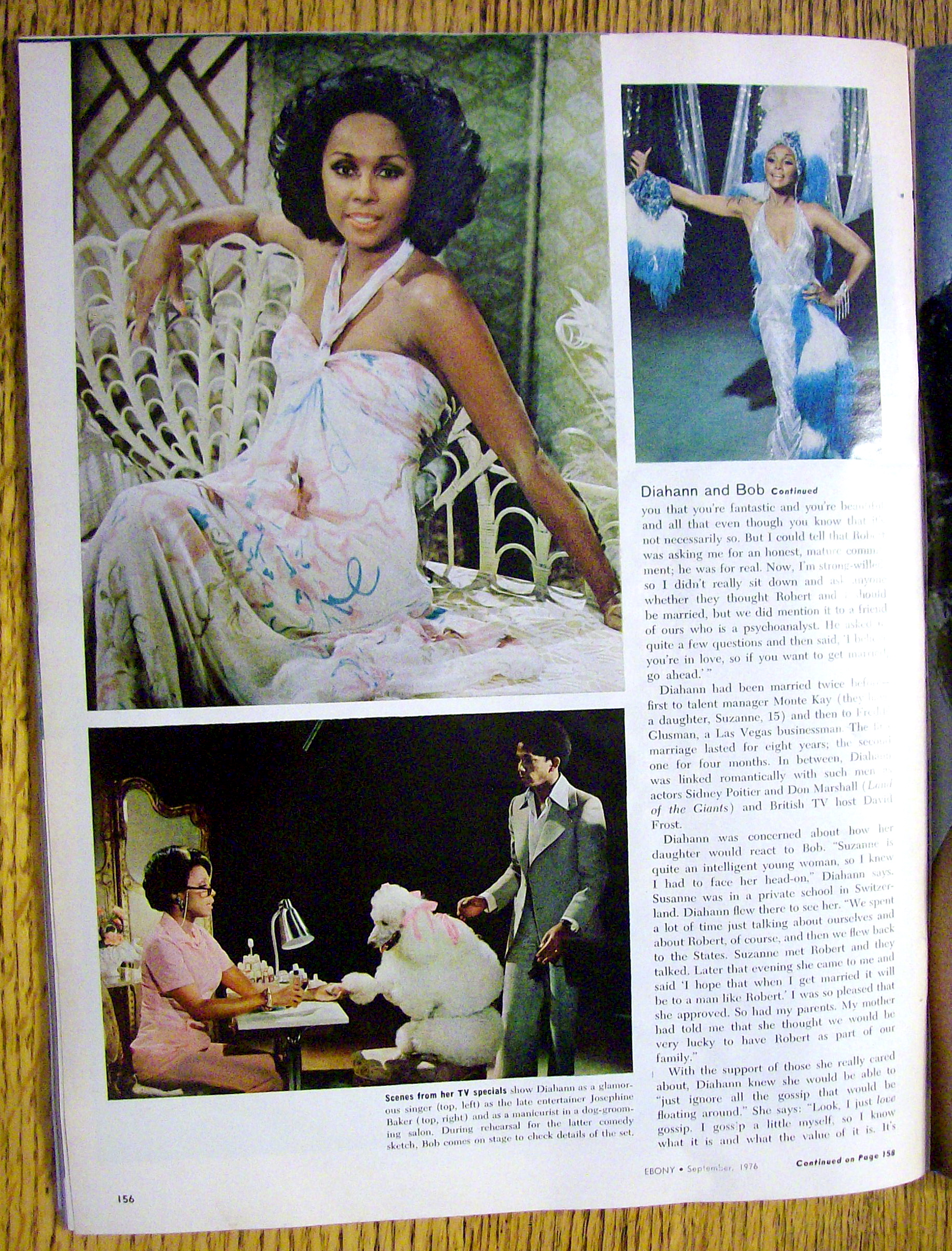 Ebony Magazine September 1976 Diahann Carroll