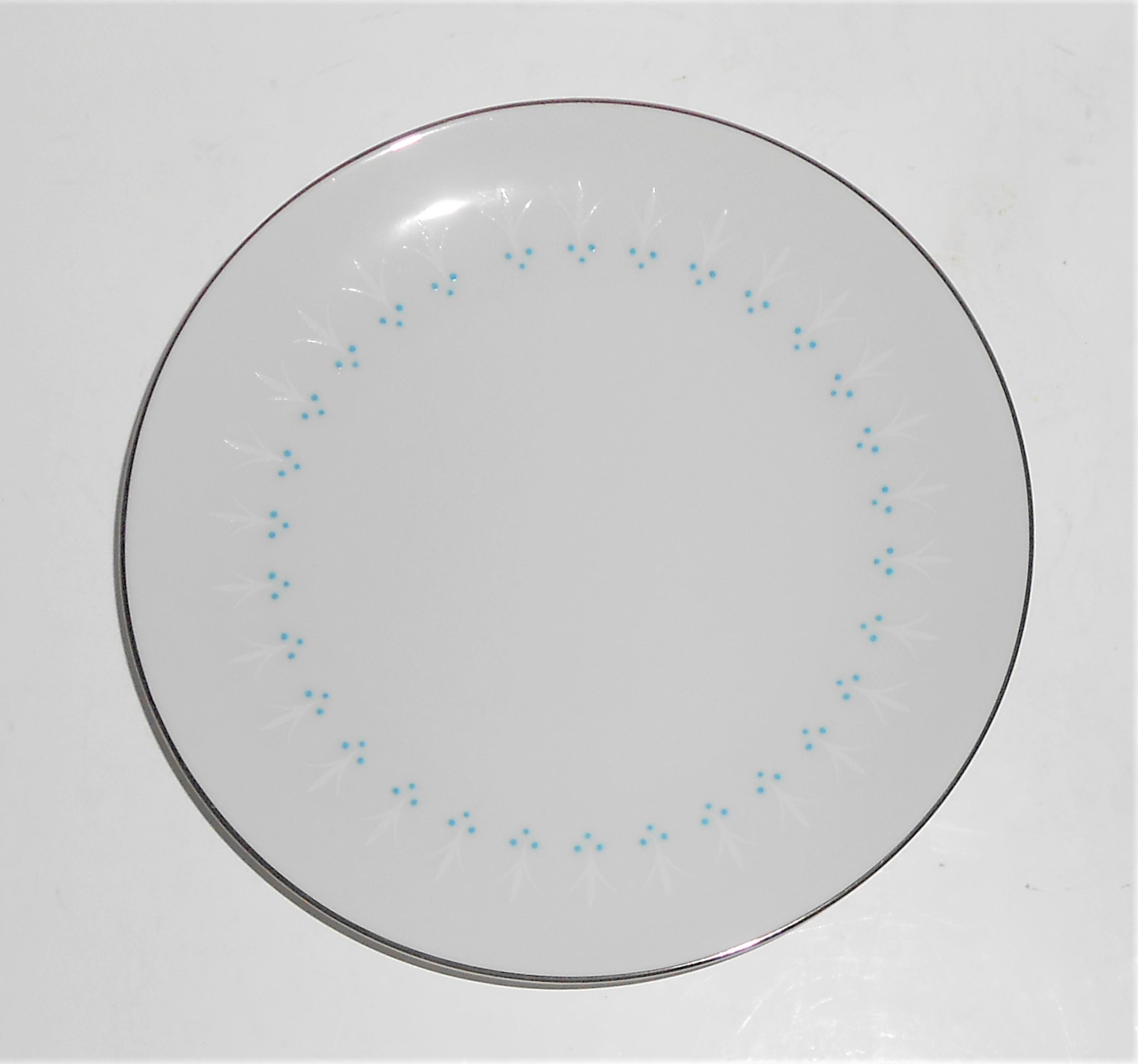 Mikasa China Platinum Band Somerset Bread Plate