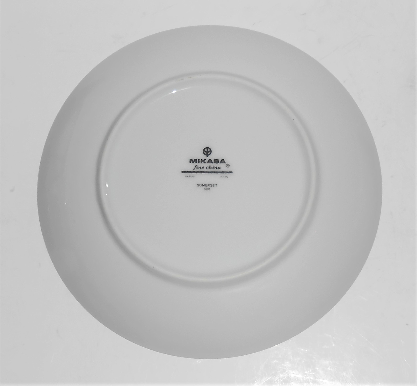 Mikasa China Platinum Band Somerset Bread Plate