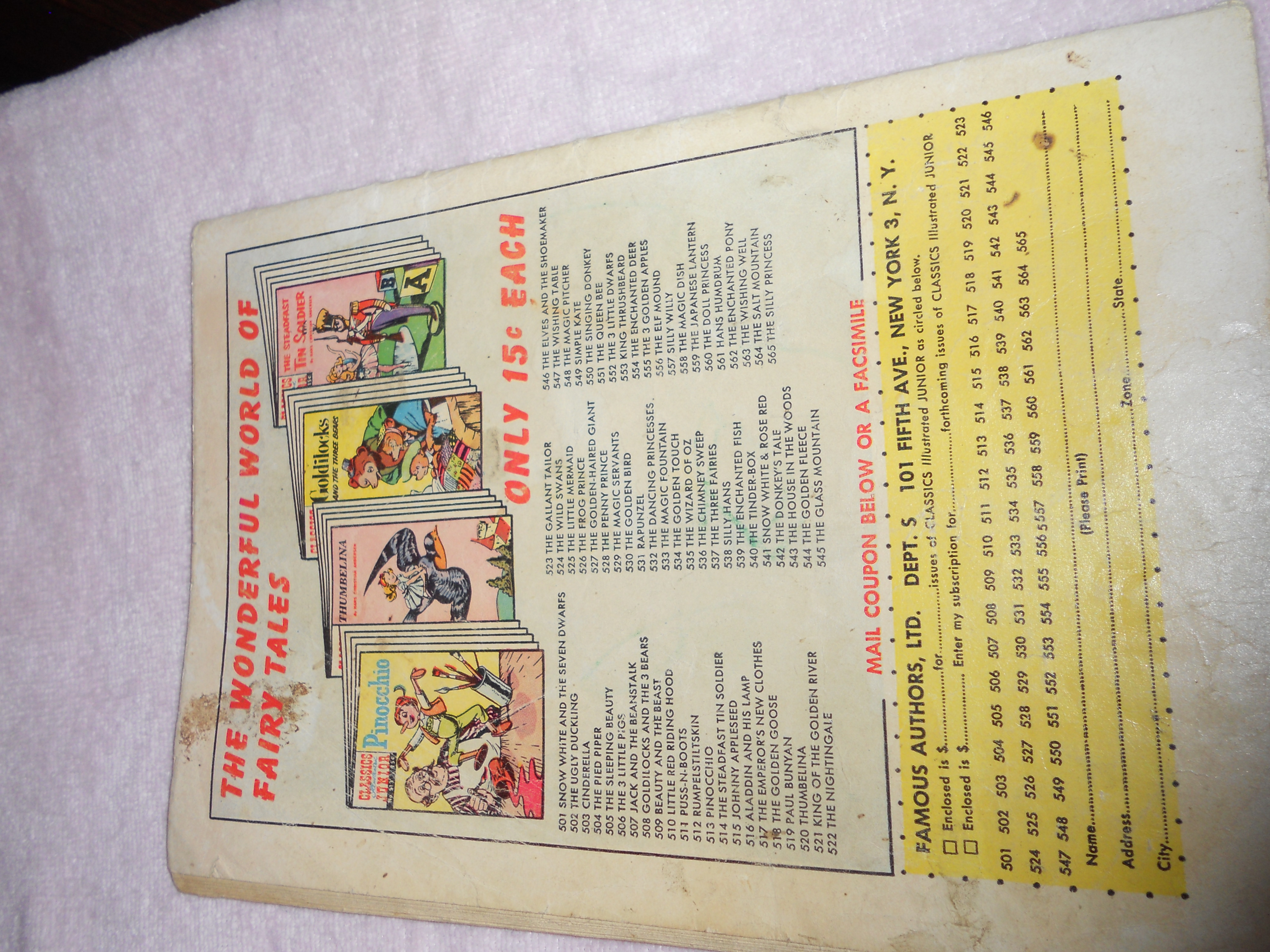 Comic, Silly Princess, 1960