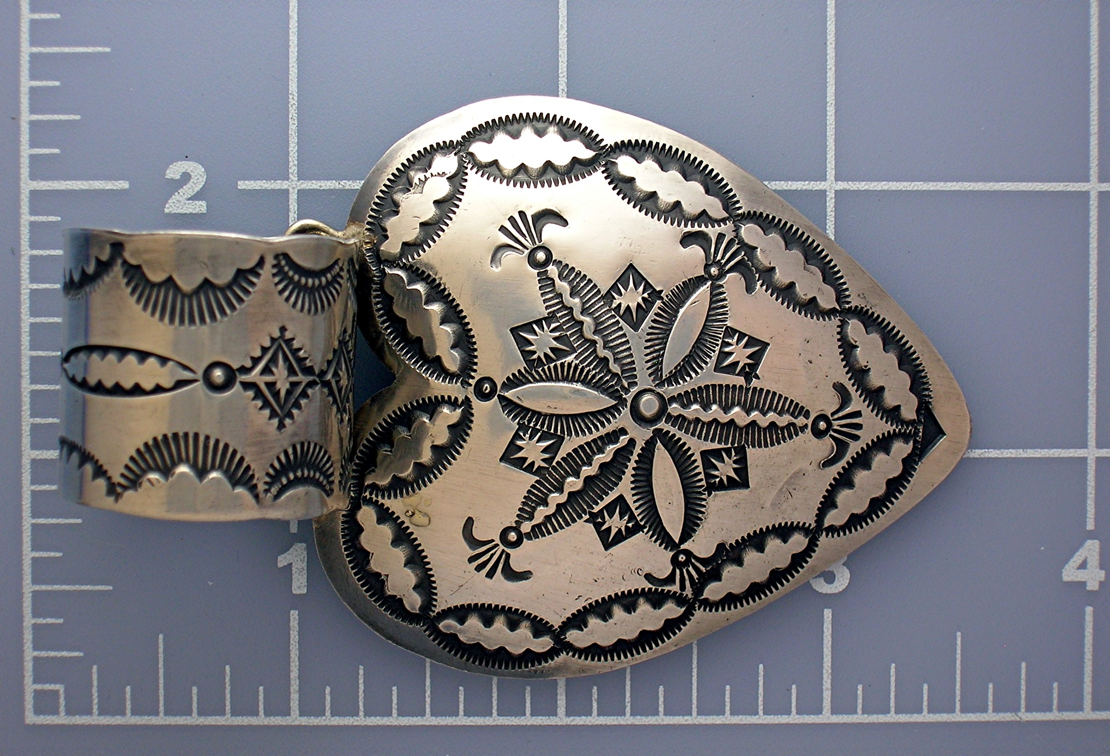 Rocki Gorman Sterling Silver Heart Pendant V. Platero