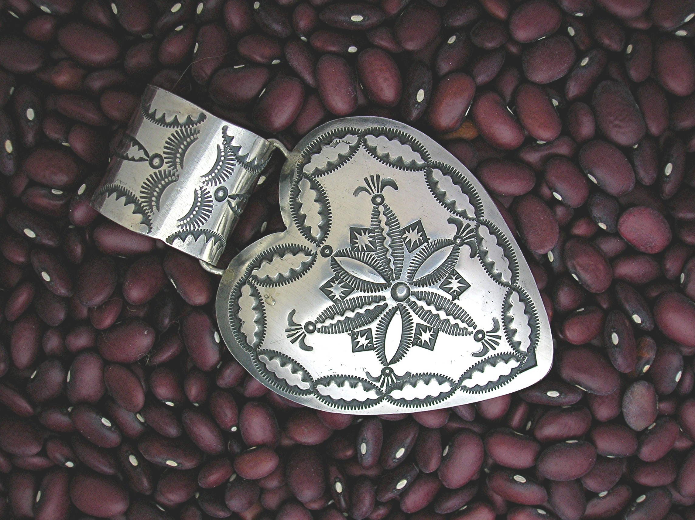 Rocki Gorman Sterling Silver Heart Pendant V. Platero