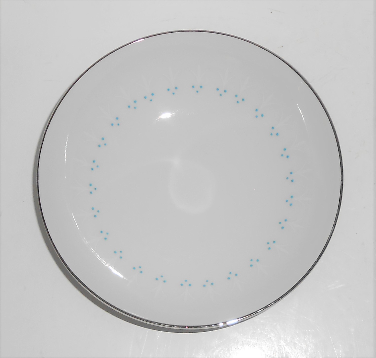 Mikasa China Platinum Band Somerset Fruit Bowl