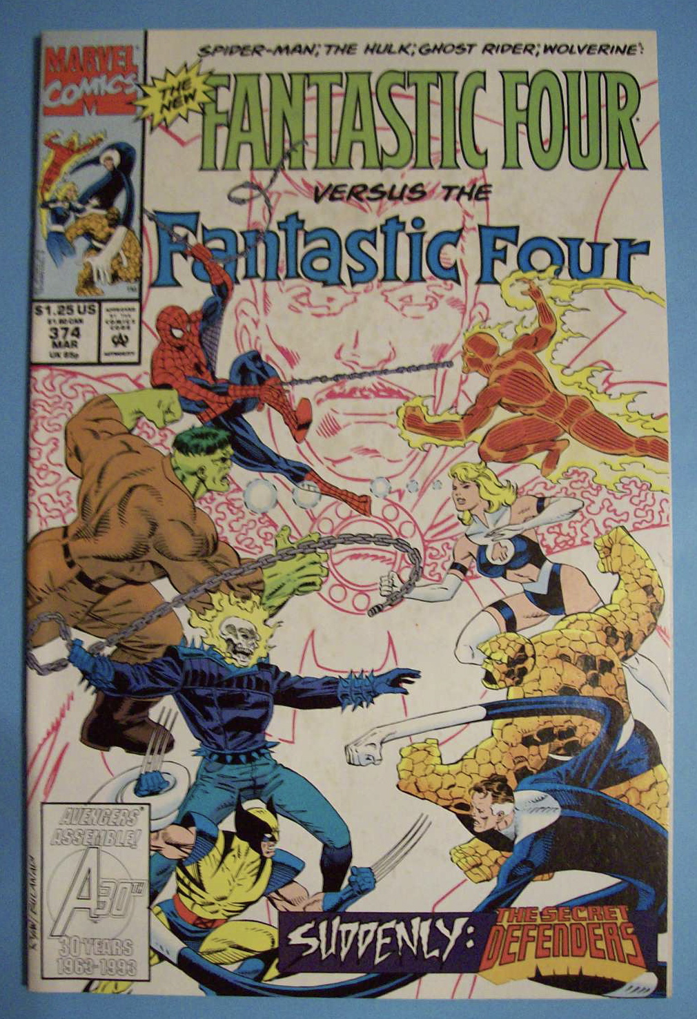 Fantastic Four Comics - March 1993 - Secret Defenders