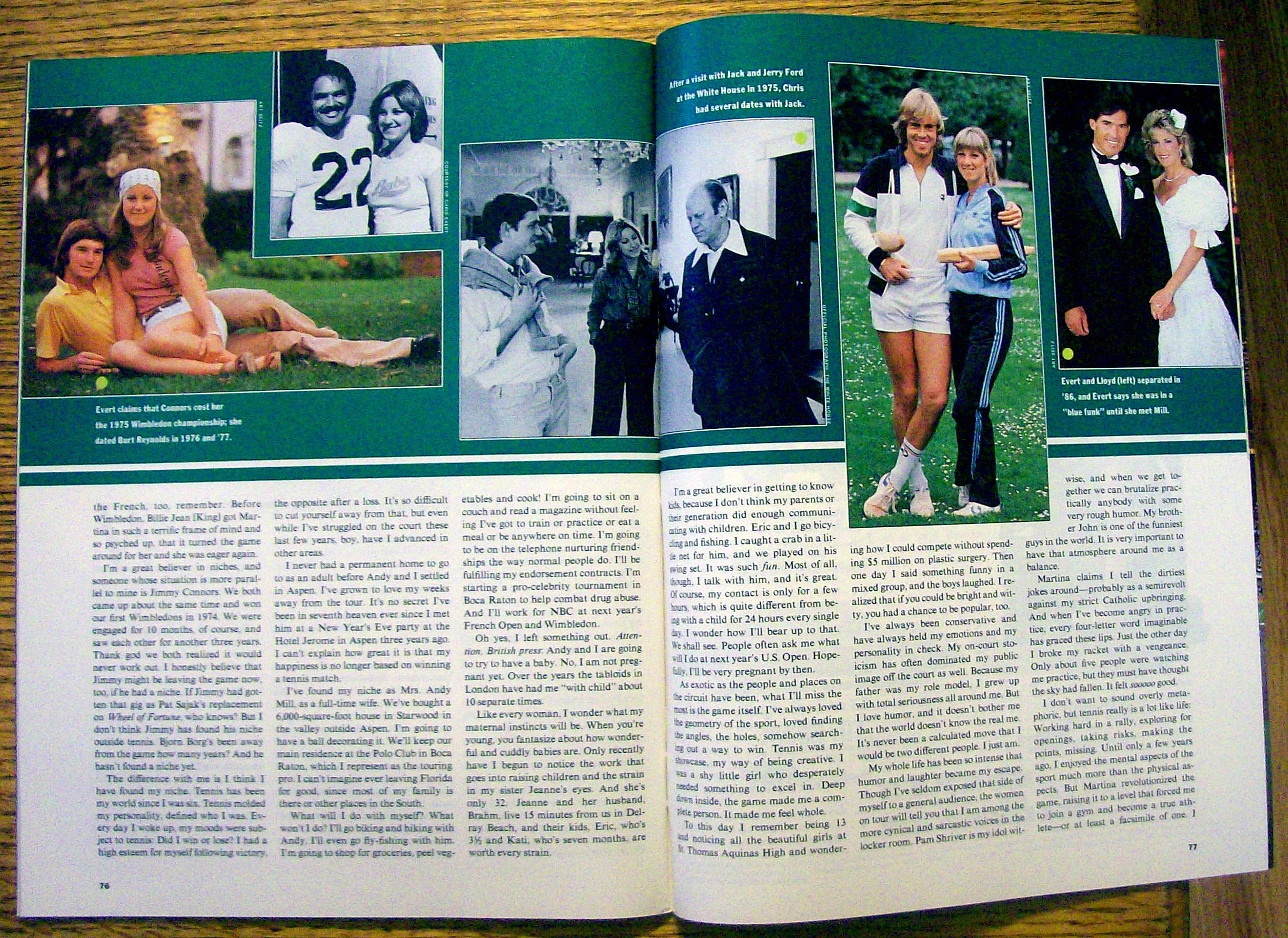 Sports Illustrated Magazine-August 28, 1989-Chris Evert