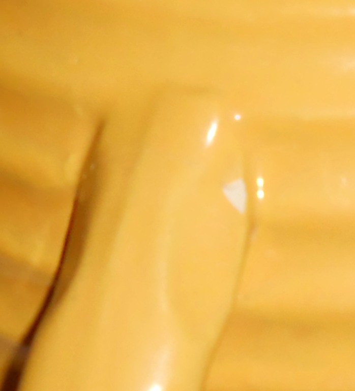 Bauer Pottery Ring Ware Yellow2 Qt Pitcher!