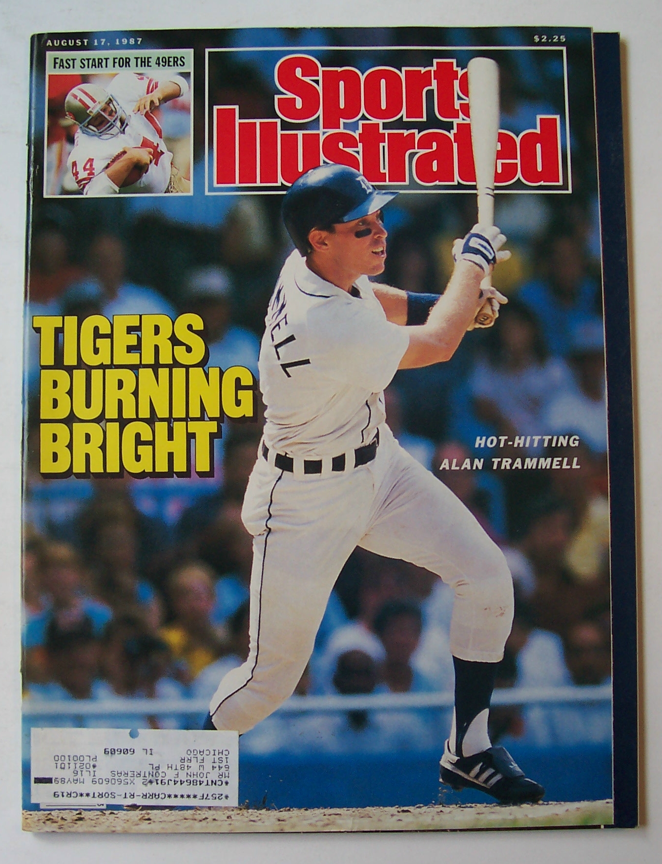 Sports Illustrated Magazine-August 17, 1987-A. Trammell