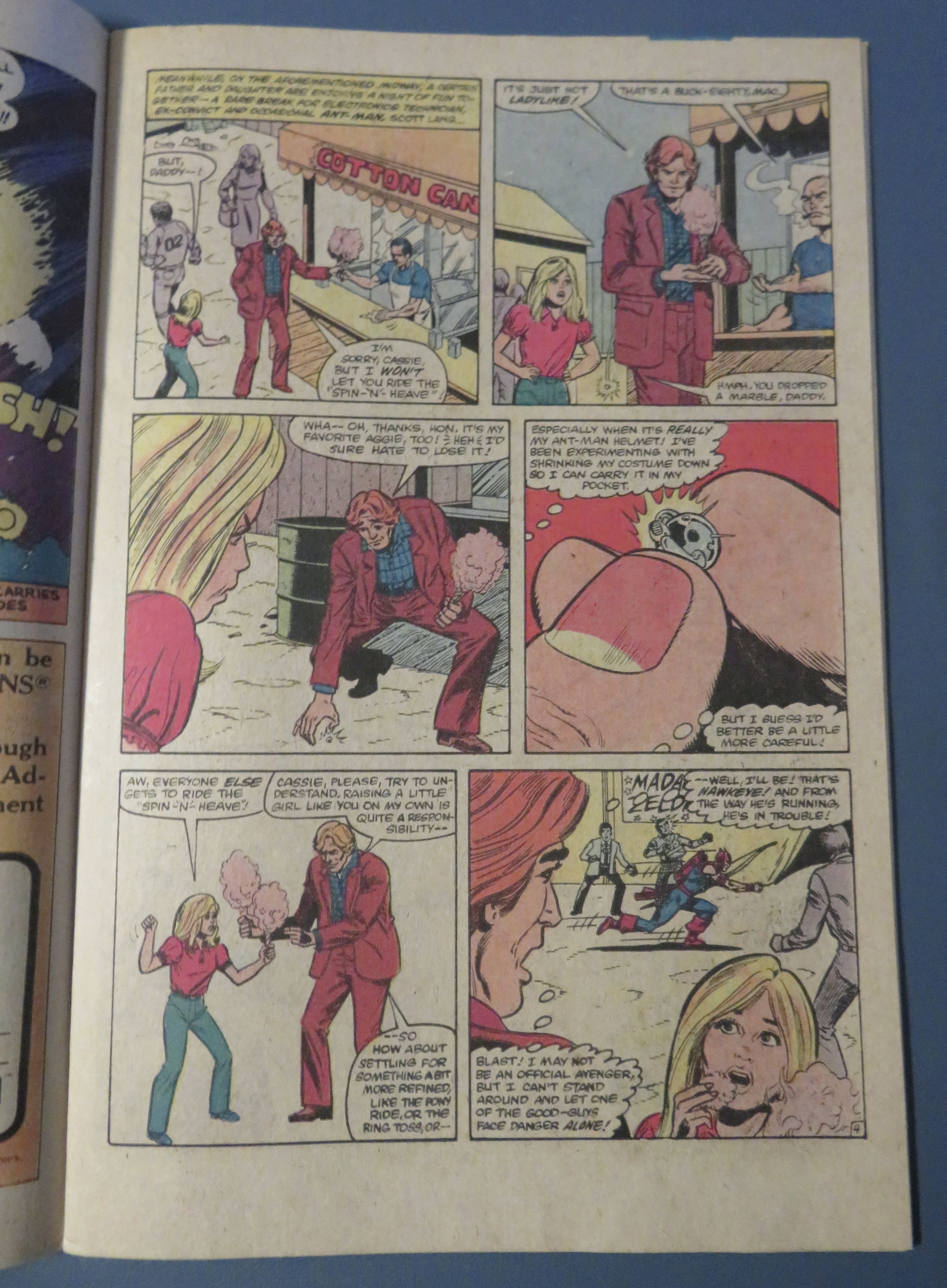 Avengers Comic September 1987 Robin Hoods & Roustabouts