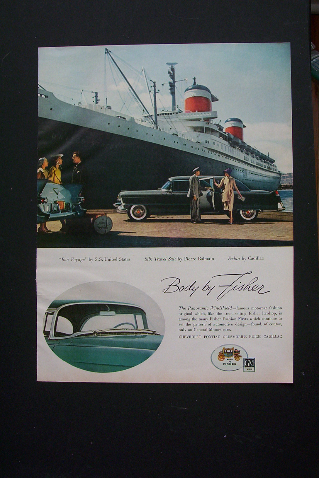 1955 Body By Fisher with Sedan By Cadillac