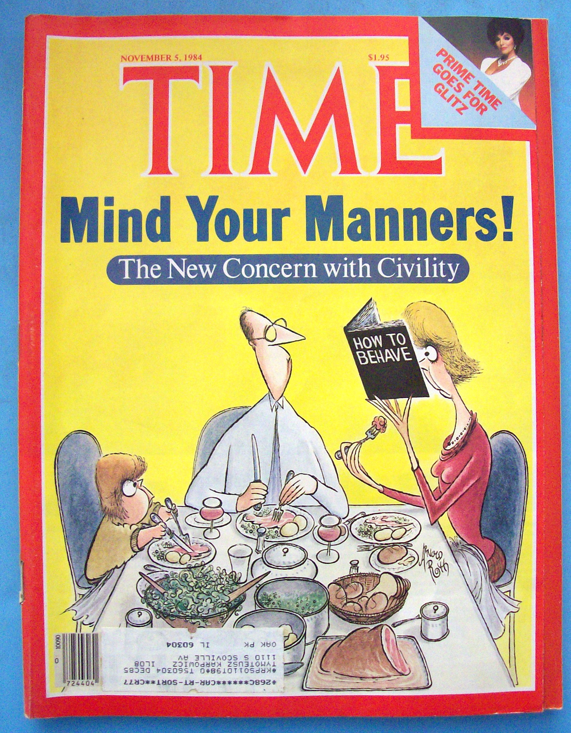 Time Magazine - November 5, 1984 - Mind Your Manners