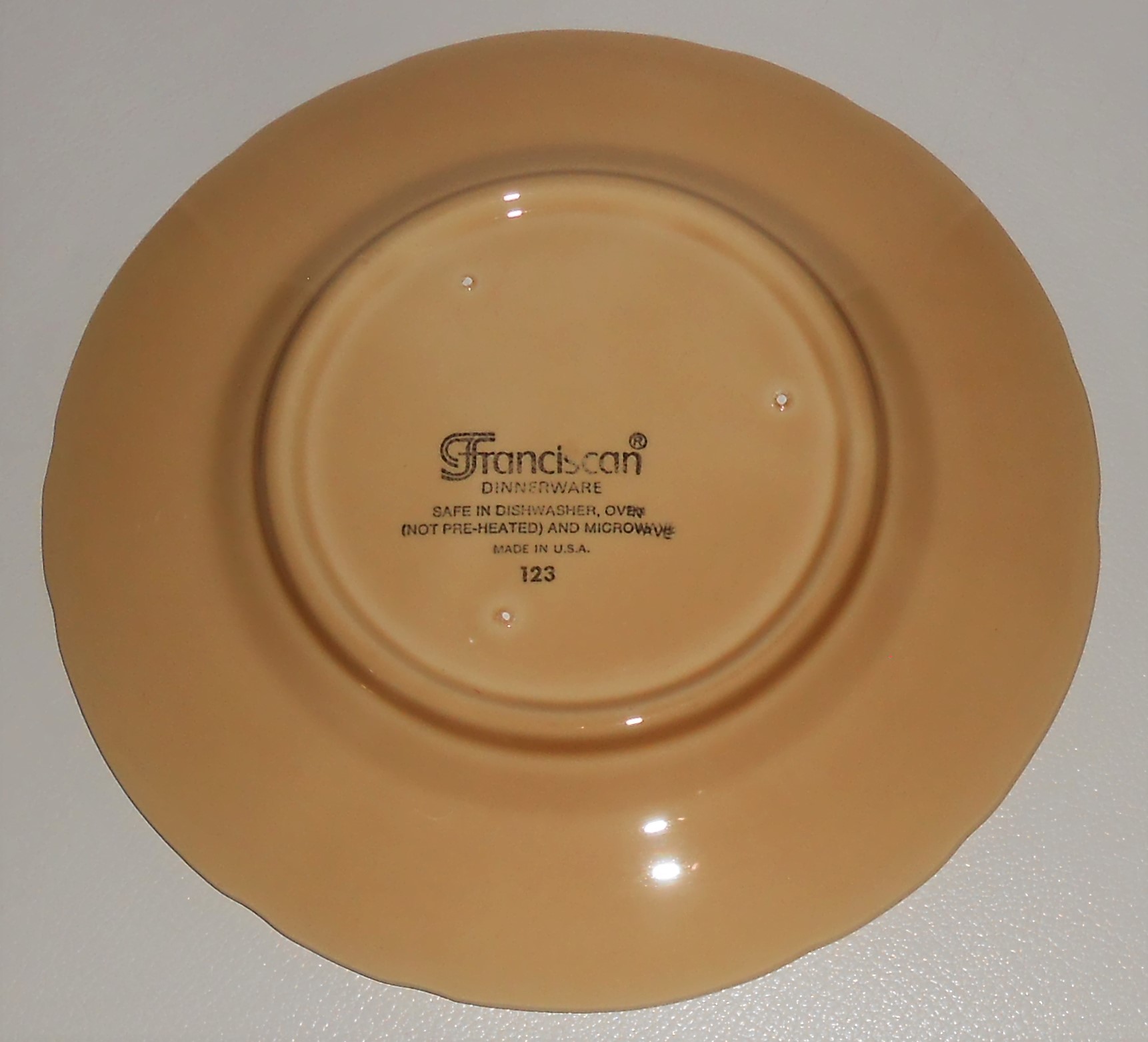 Franciscan Pottery Cafe Royal Salad Plate