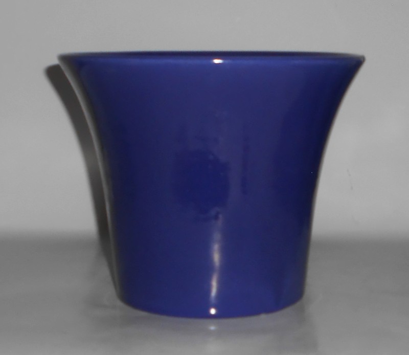 VINTAGE Bauer Pottery 6'' Spanish COBALT Flower Pot