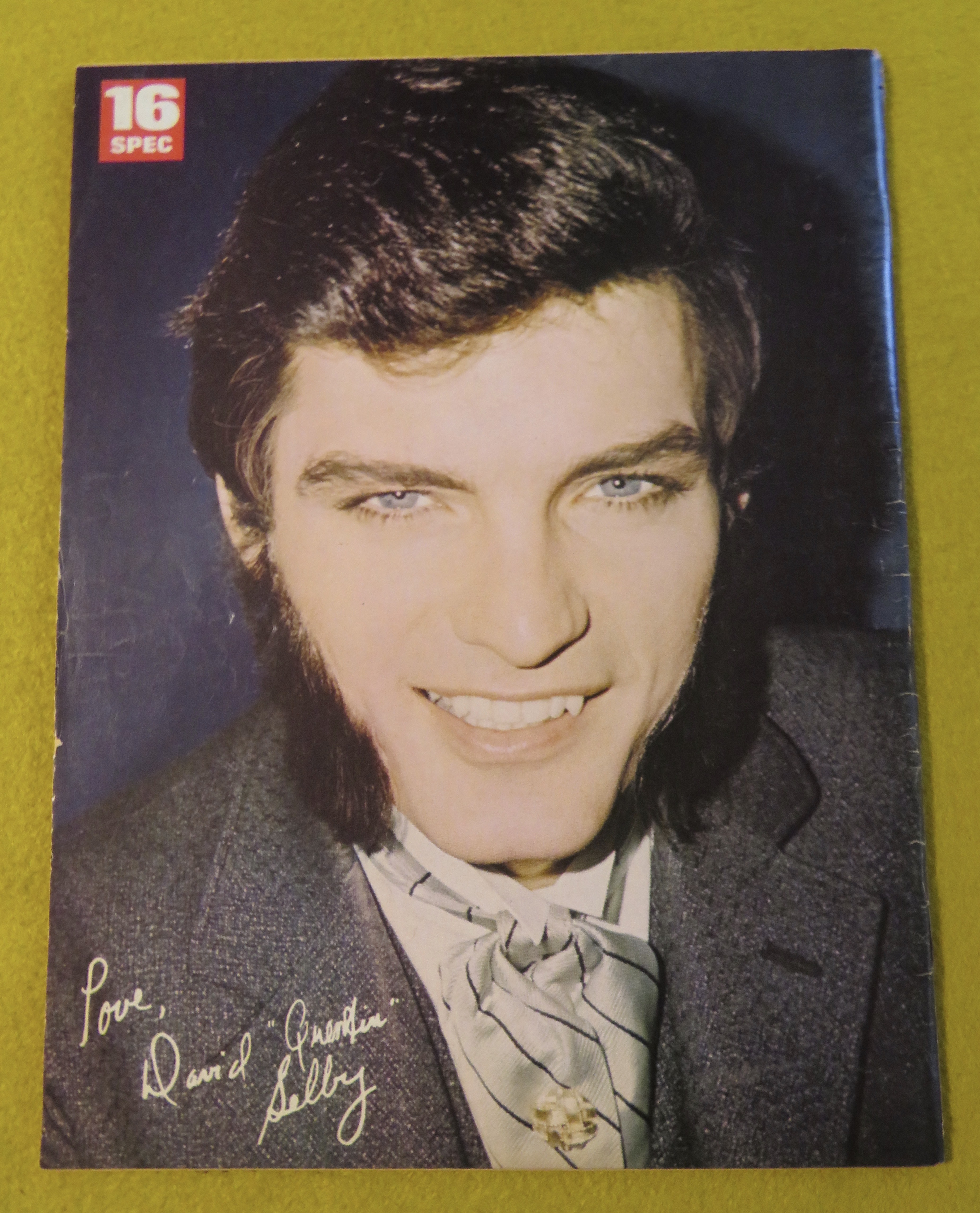 16 Spec Magazine Fall 1969 Bobby Sherman