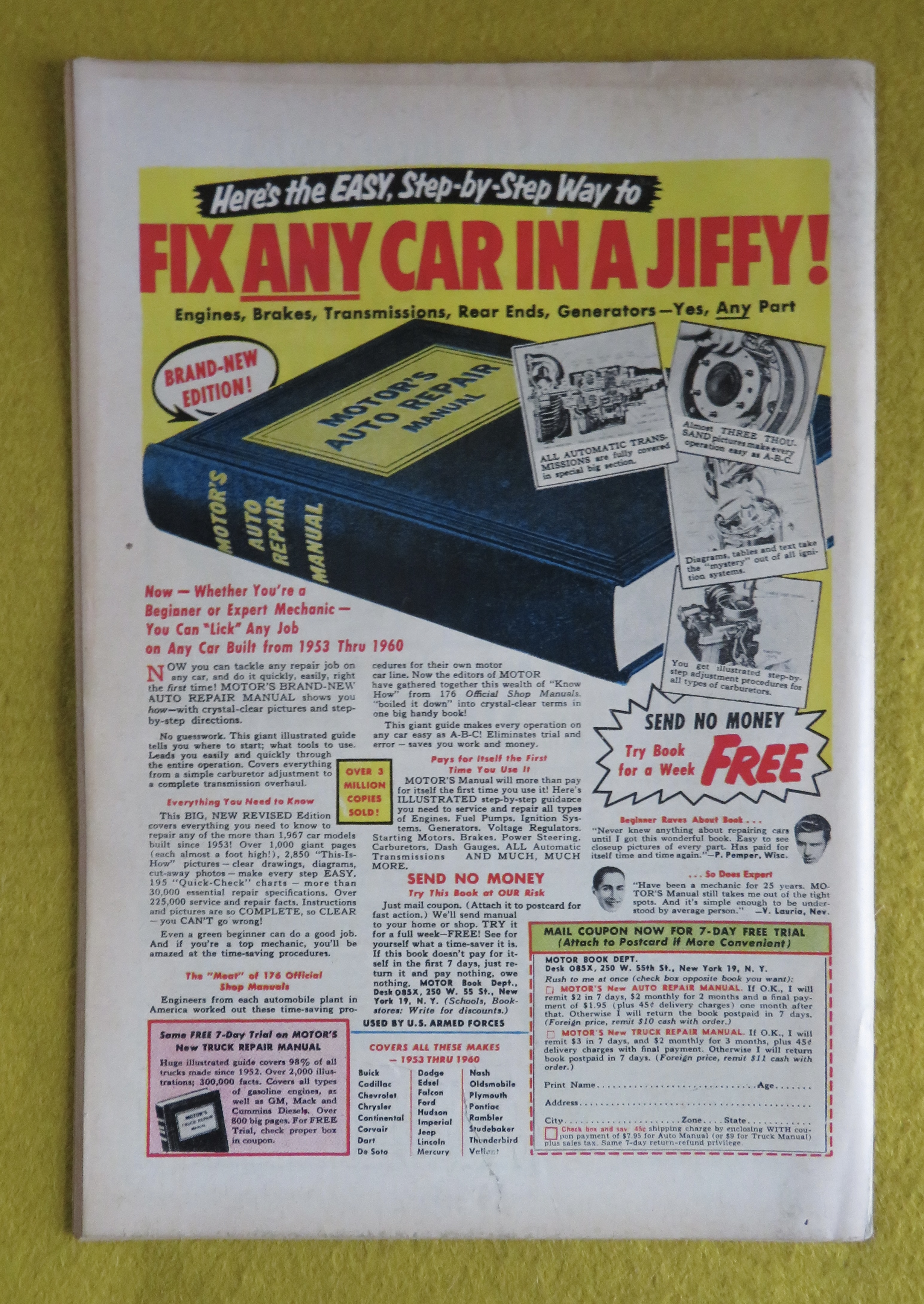 My Greatest Adventure Comic November 1960