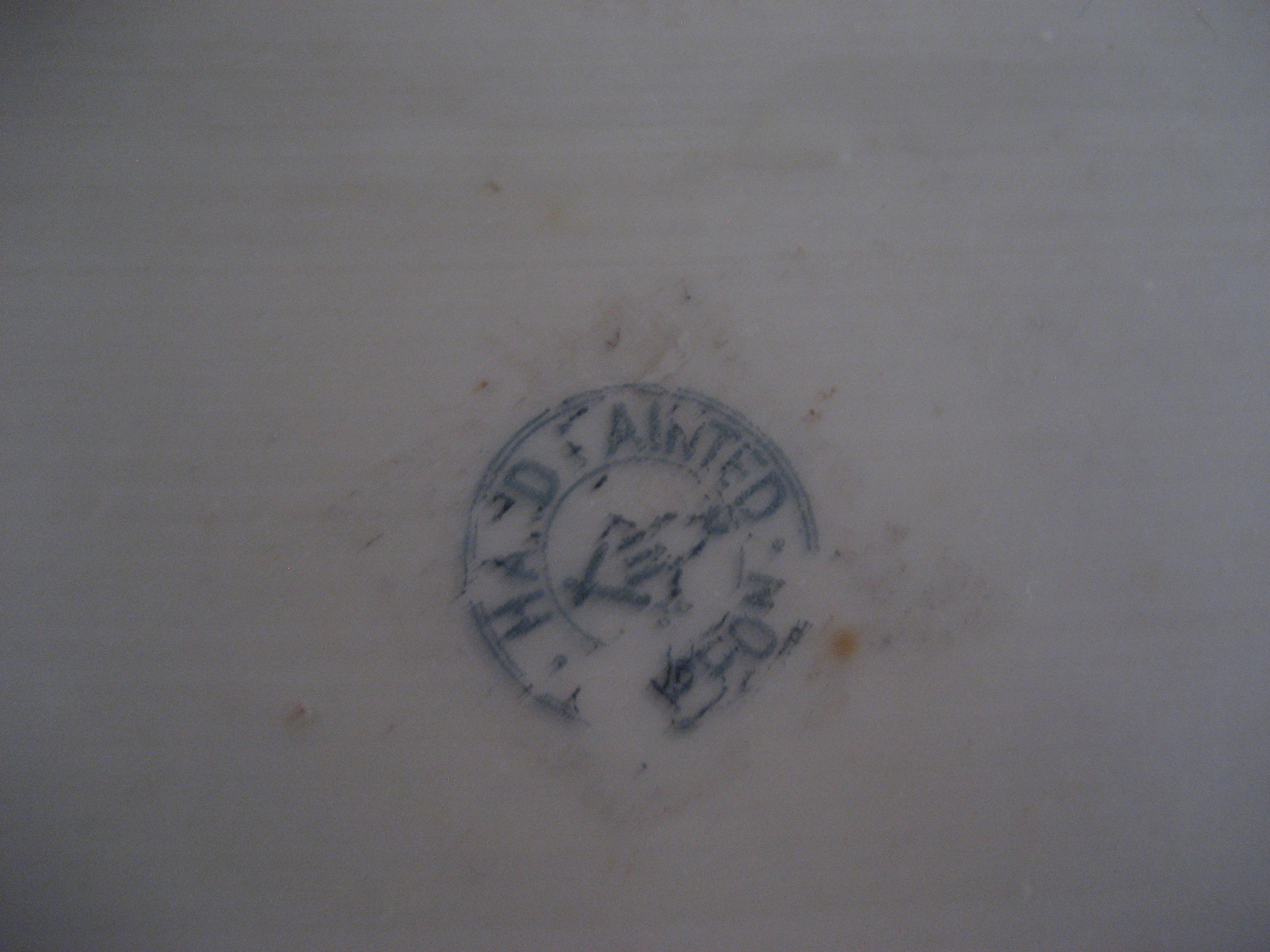 Nippon Ceramic Powder Jar and Hair Reciver with Tray