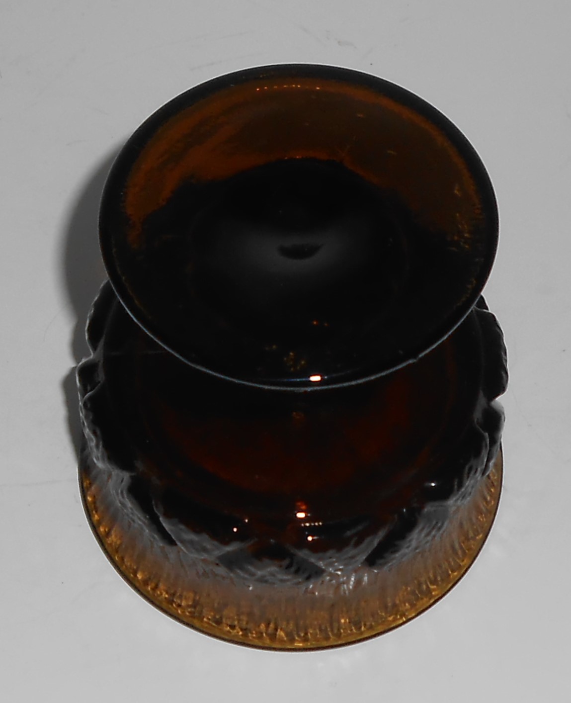 Fostoria Glass Sorrento Brown Champagne Glass