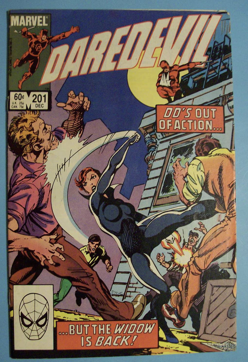 Daredevil Comics - December 1983 - Widow