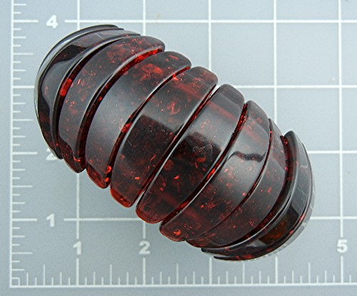 Cherry Amber Wide Expanda 122 Grams Bracelet