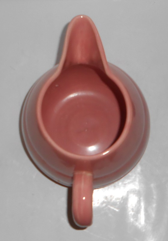 VINTAGE Bauer Pottery Gloss Pastel Kitchen Ware Pink Pitcher - MINT