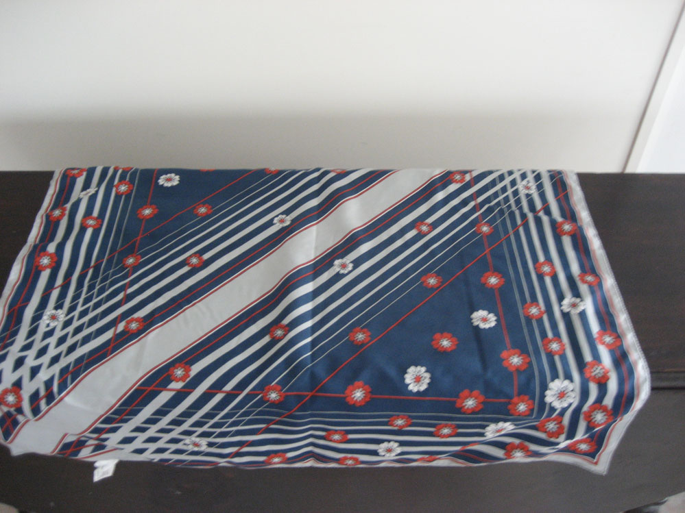 Qiana Blue Scarf from Italy