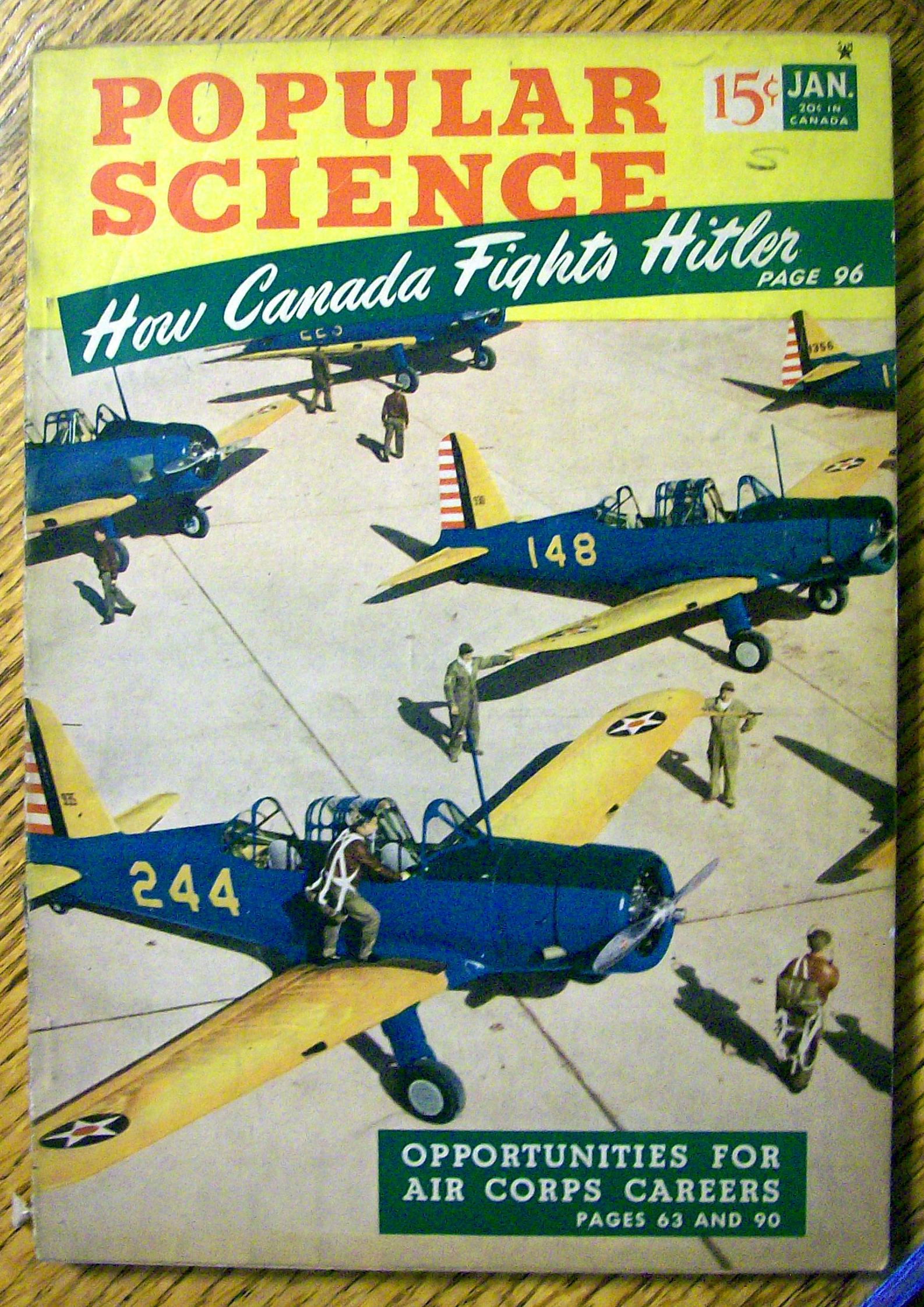 Popular Science January 1942 How Canada Fights Hitler