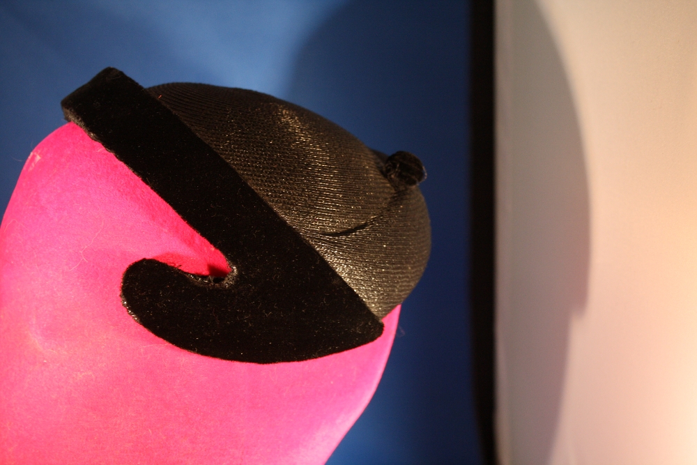 Black and Velvet Saks Fifth Avenue Hat