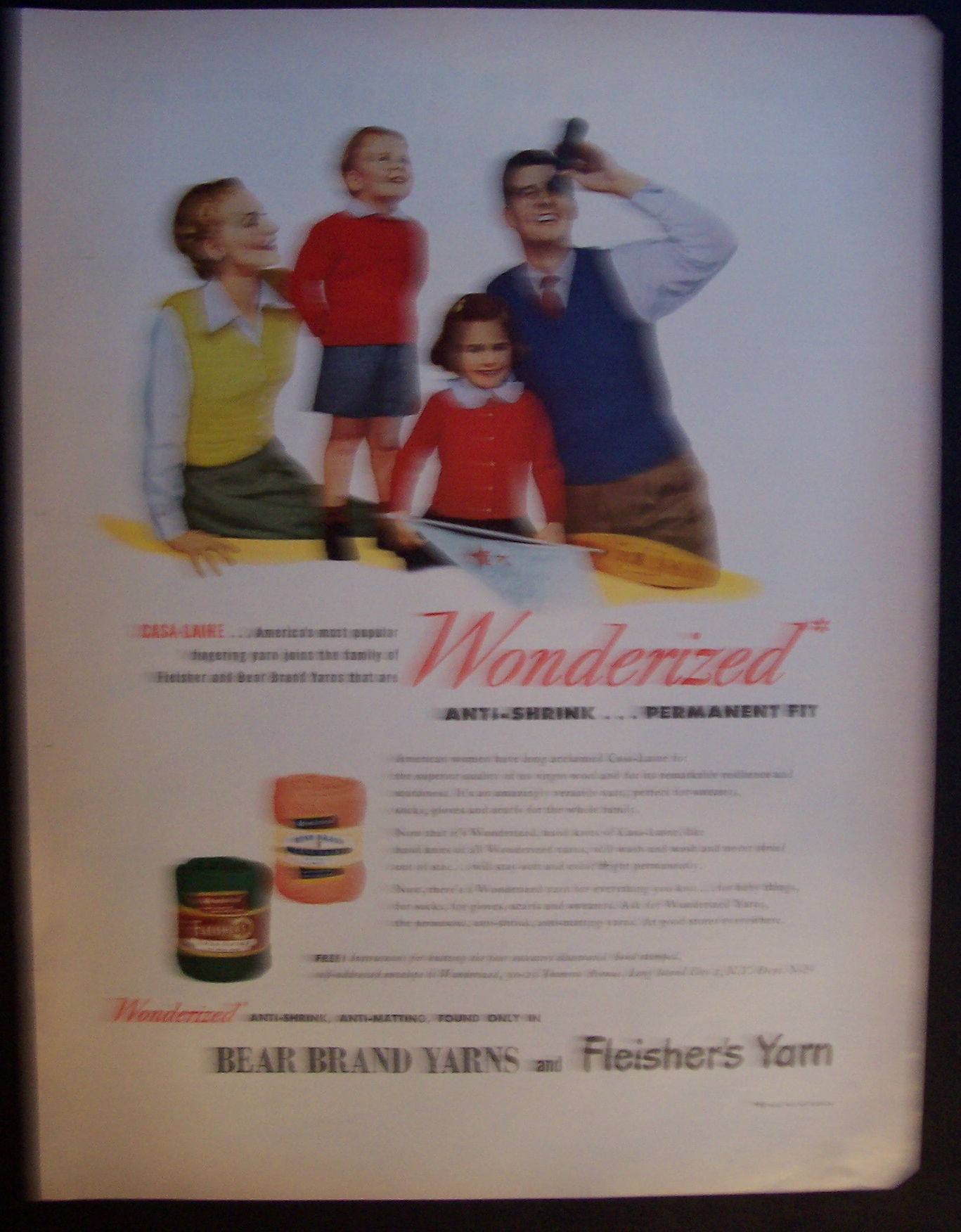 1949 Bear & Fleisher's Yarn