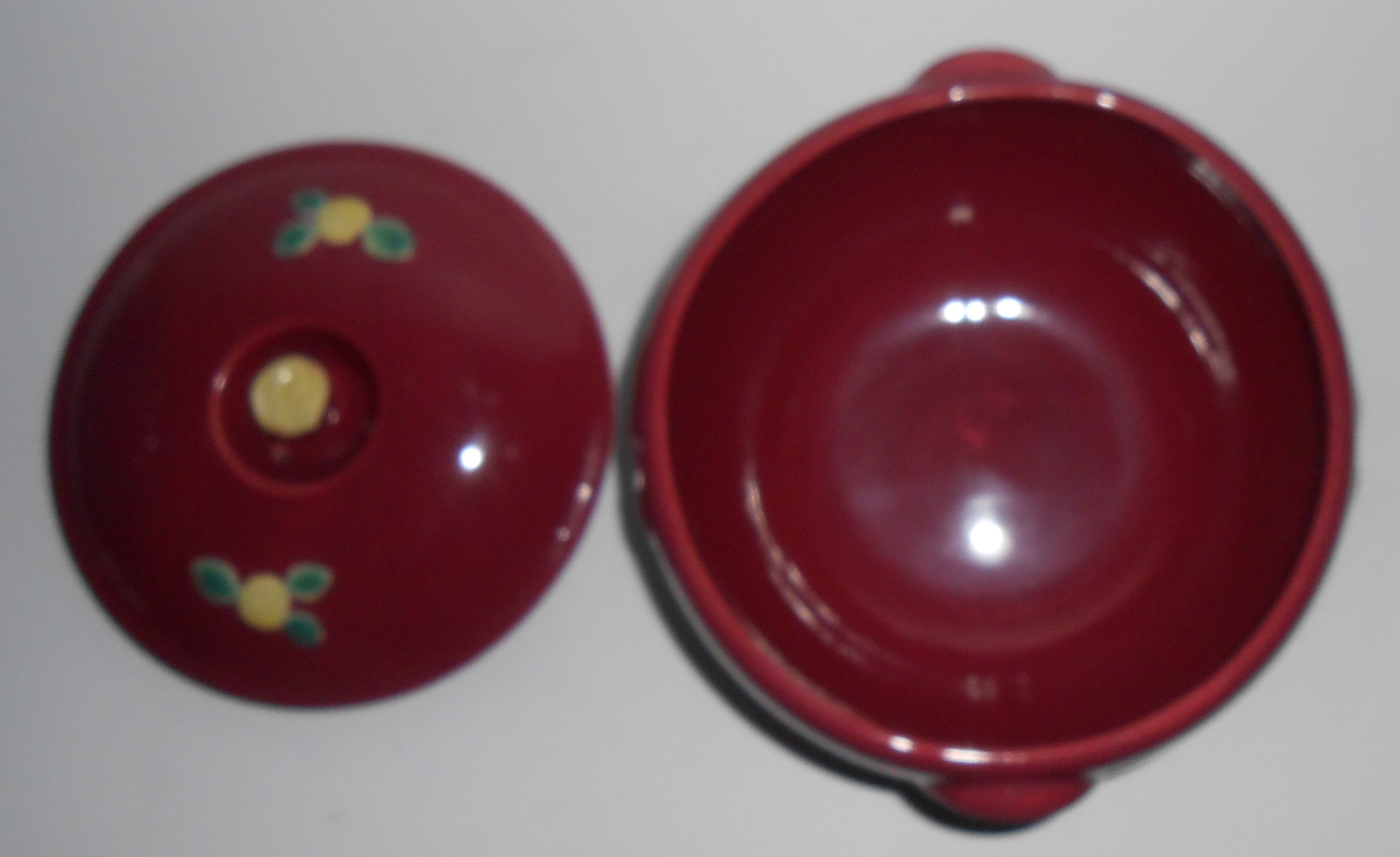 Coors Pottery Rosebud Medium Triple Service Red 3.5 Pin