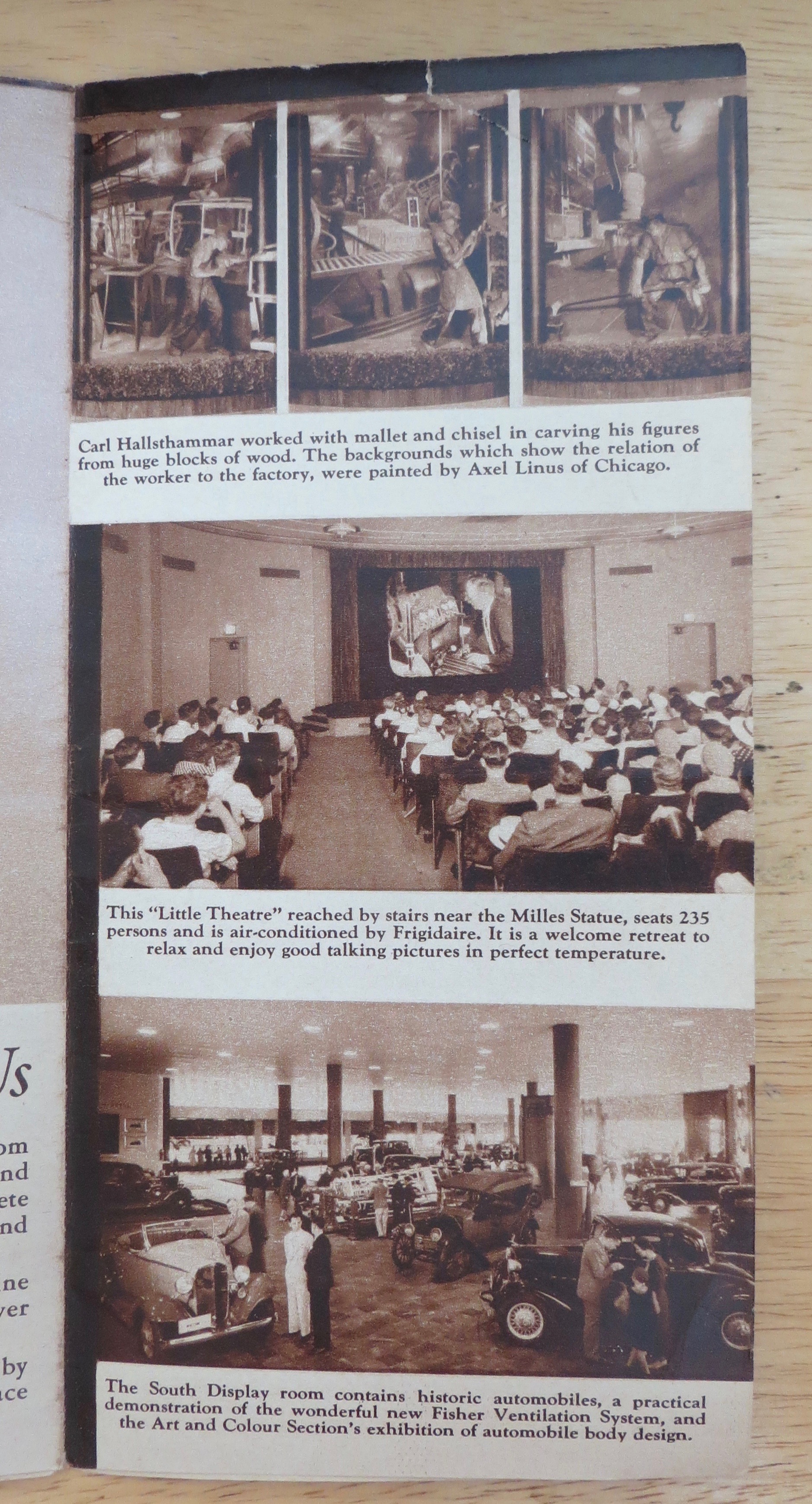 1933 Century Of Progress, General Motors Brochure