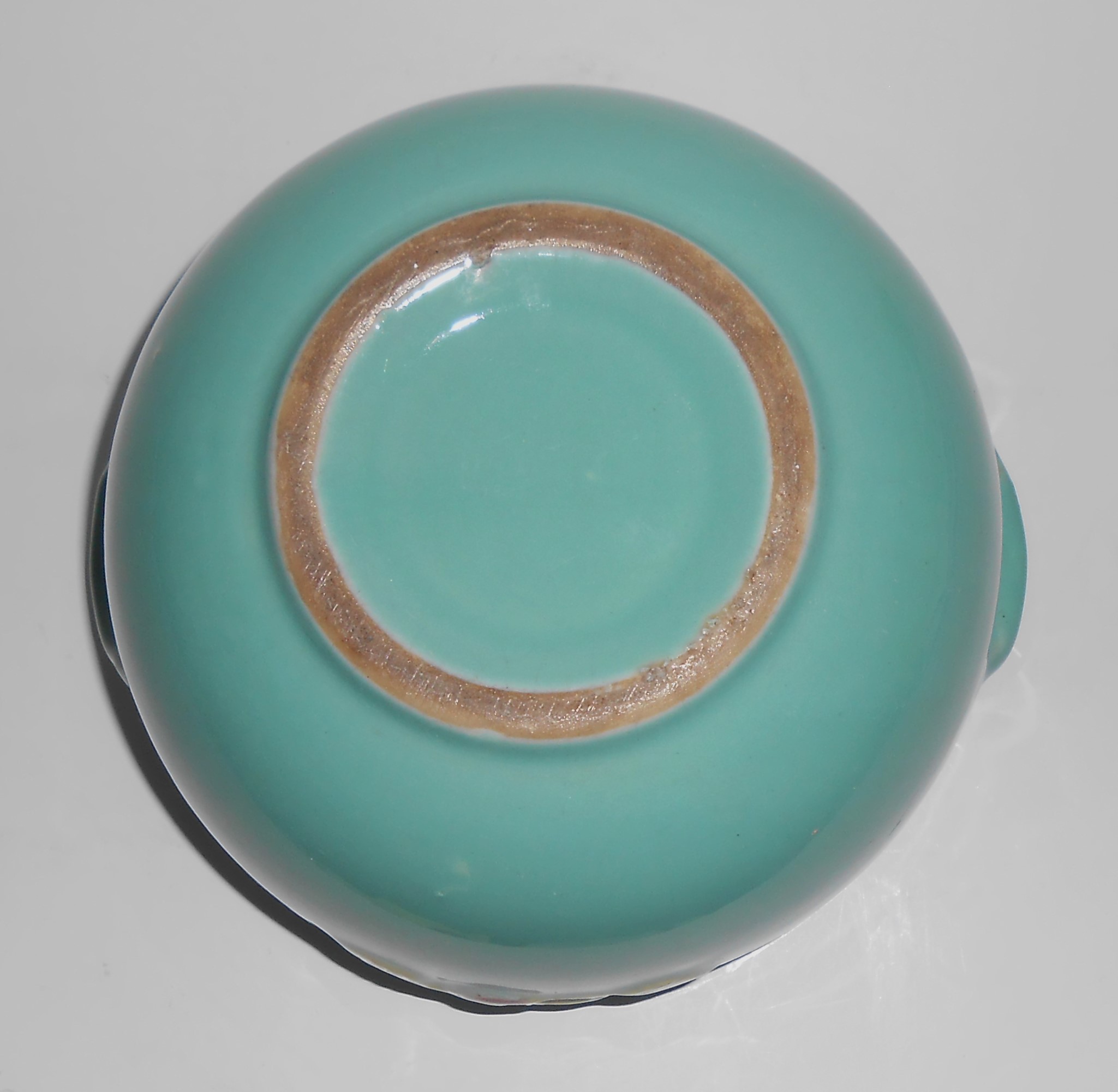 Coors Pottery Rosebud Early Green 2 Pint Pudding Bowl