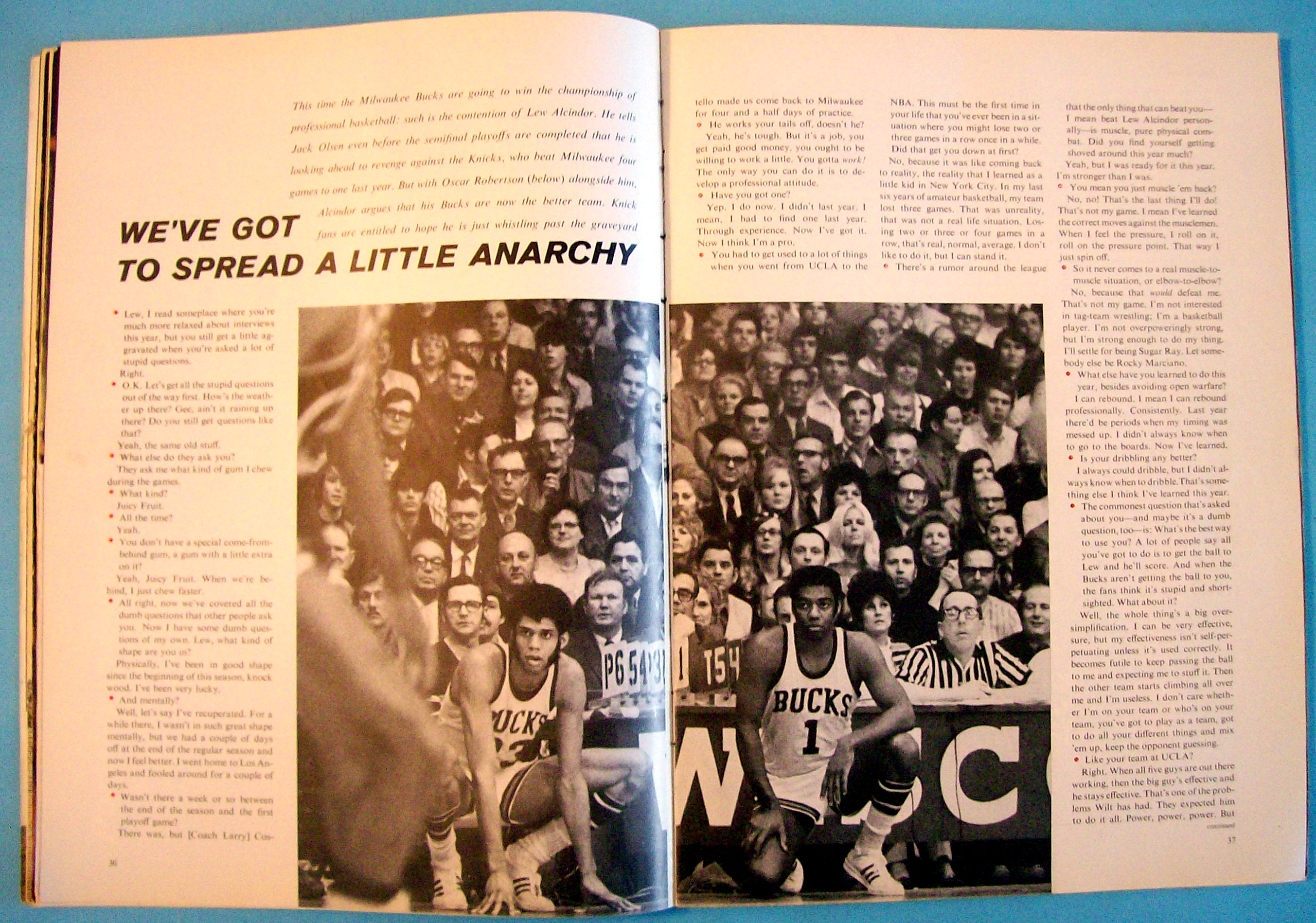 Sports Illustrated Magazine-April 19, 1971-Lew Alcindor