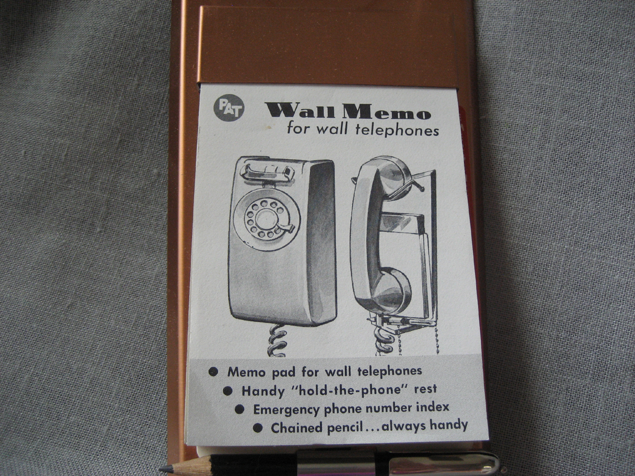 Aluminum Wall Memo