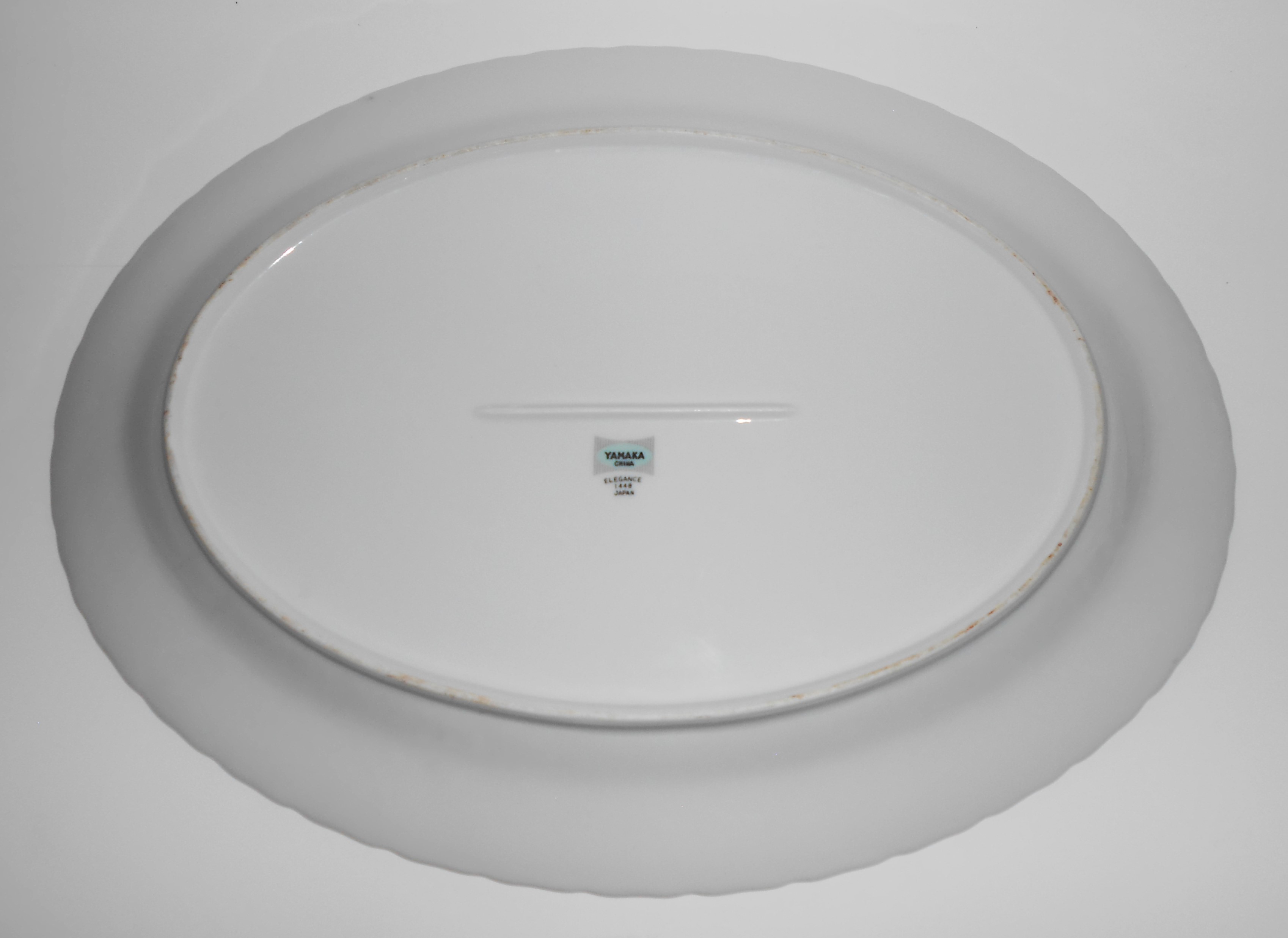 Yamaka China Elegance Platinum 16'' Platter