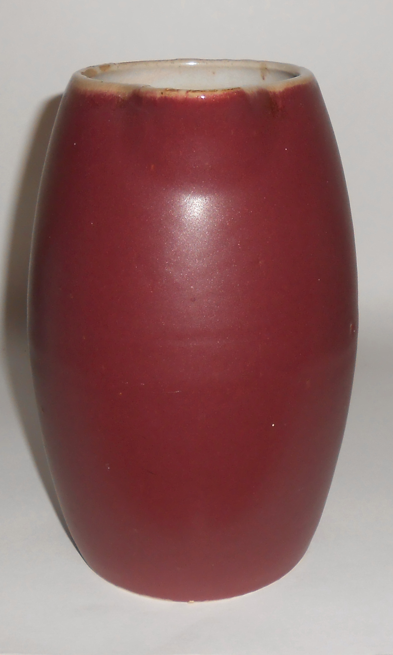 Zanesville Stoneware Pottery Matte Rose #43 Pitcher!