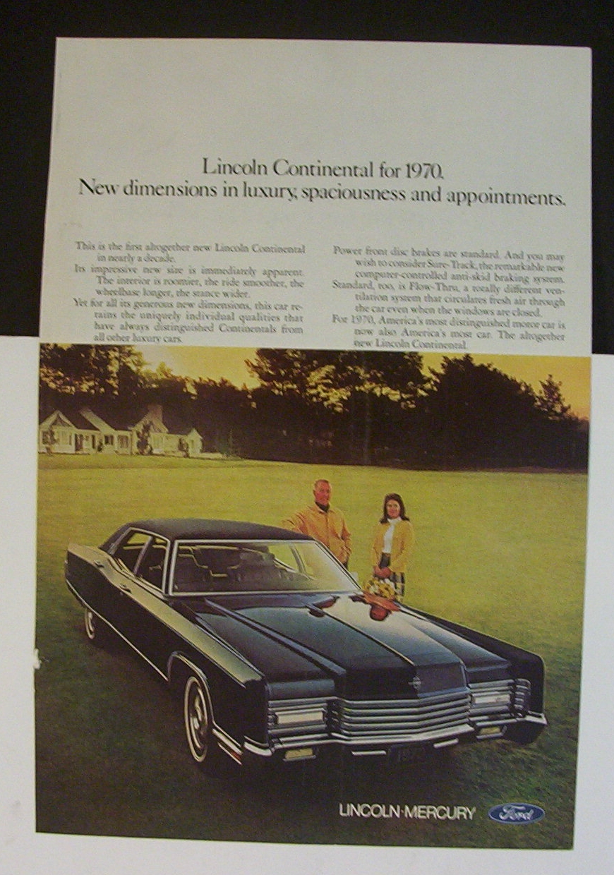 1970  Lincoln - Mercury