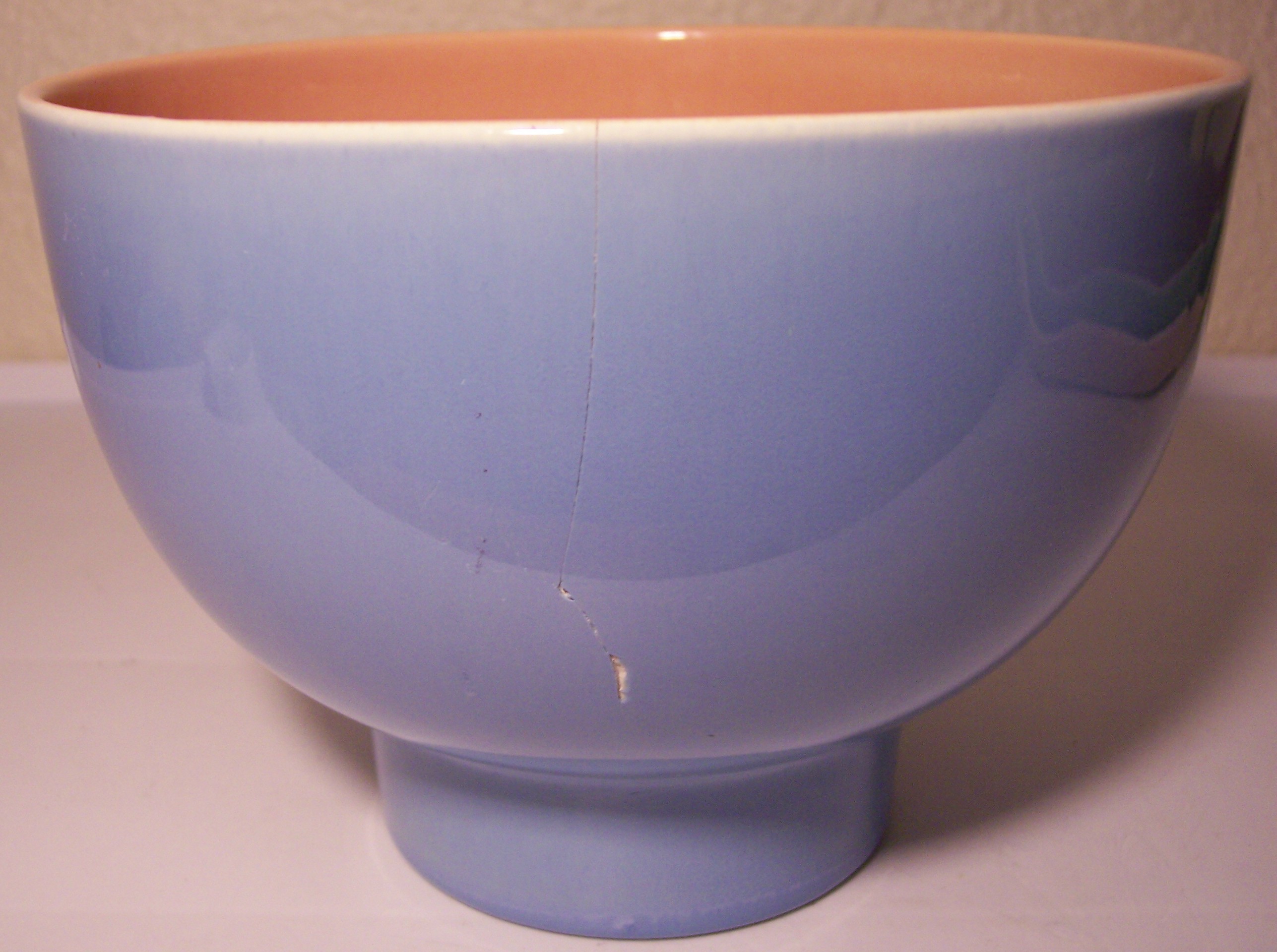 Franciscan Pottery Capistrano Art Ware Duo Tone Vase!