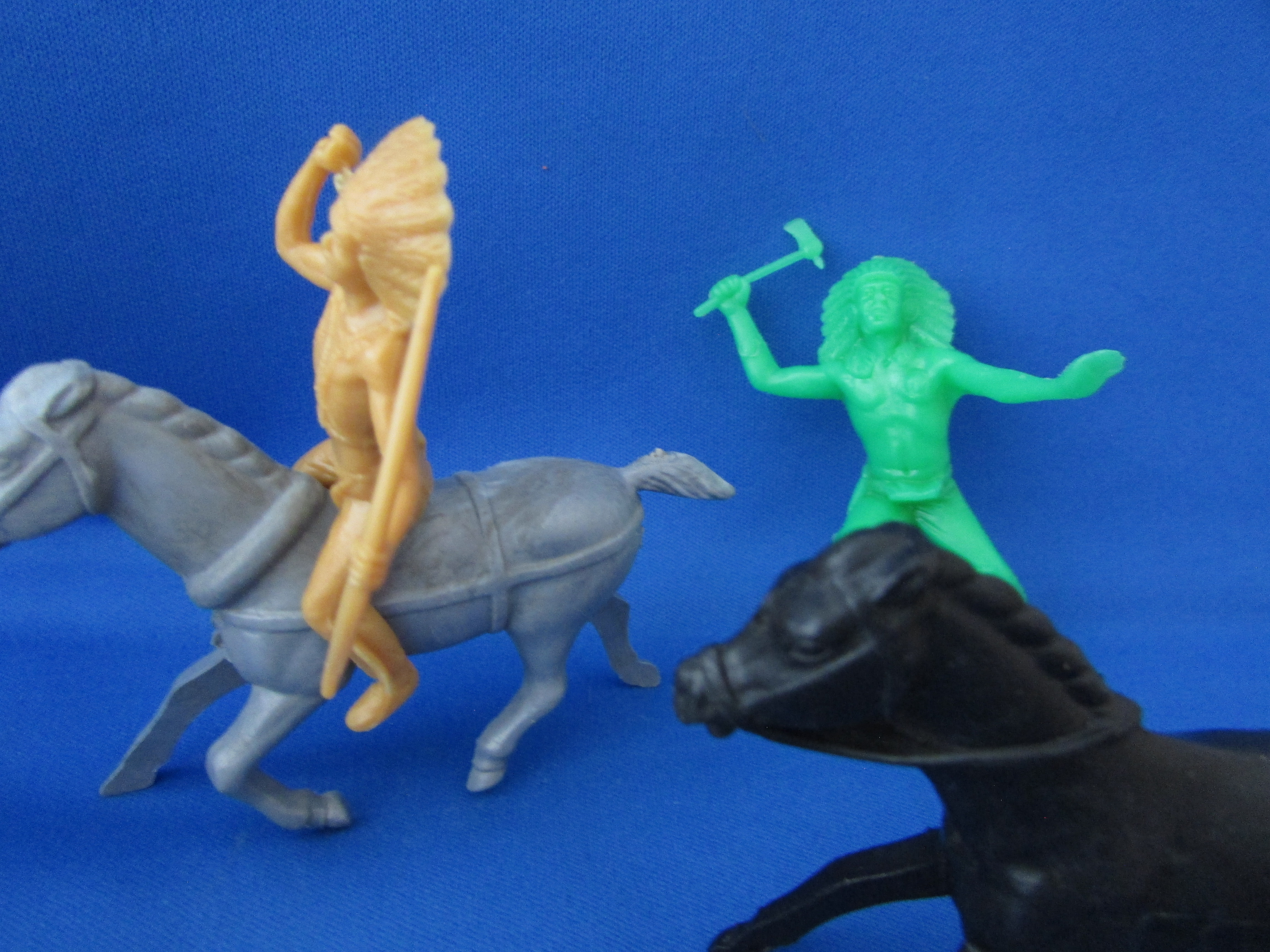 Plastic Cowboys, Native Americans, and Horses