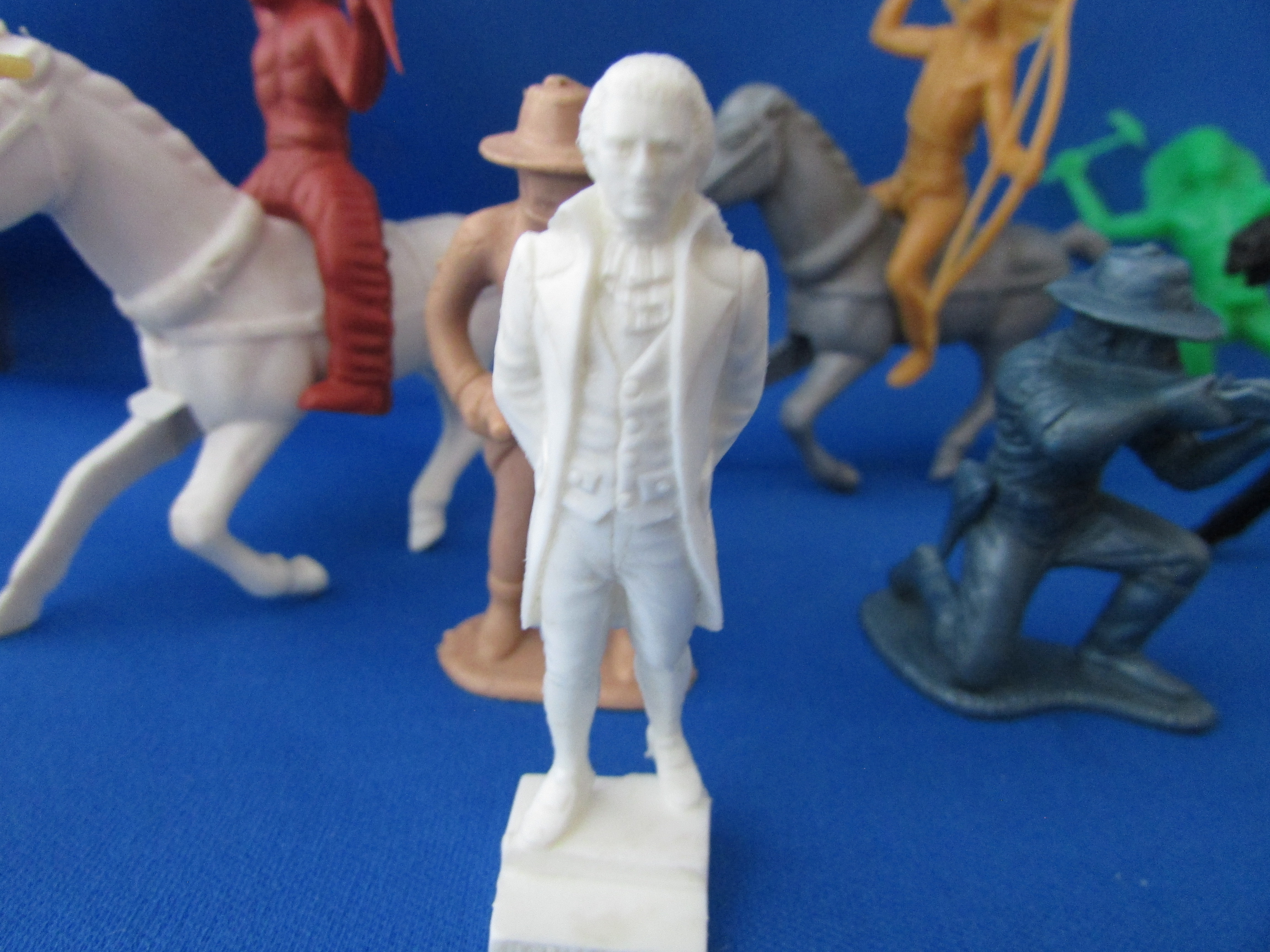 Plastic Cowboys, Native Americans, and Horses