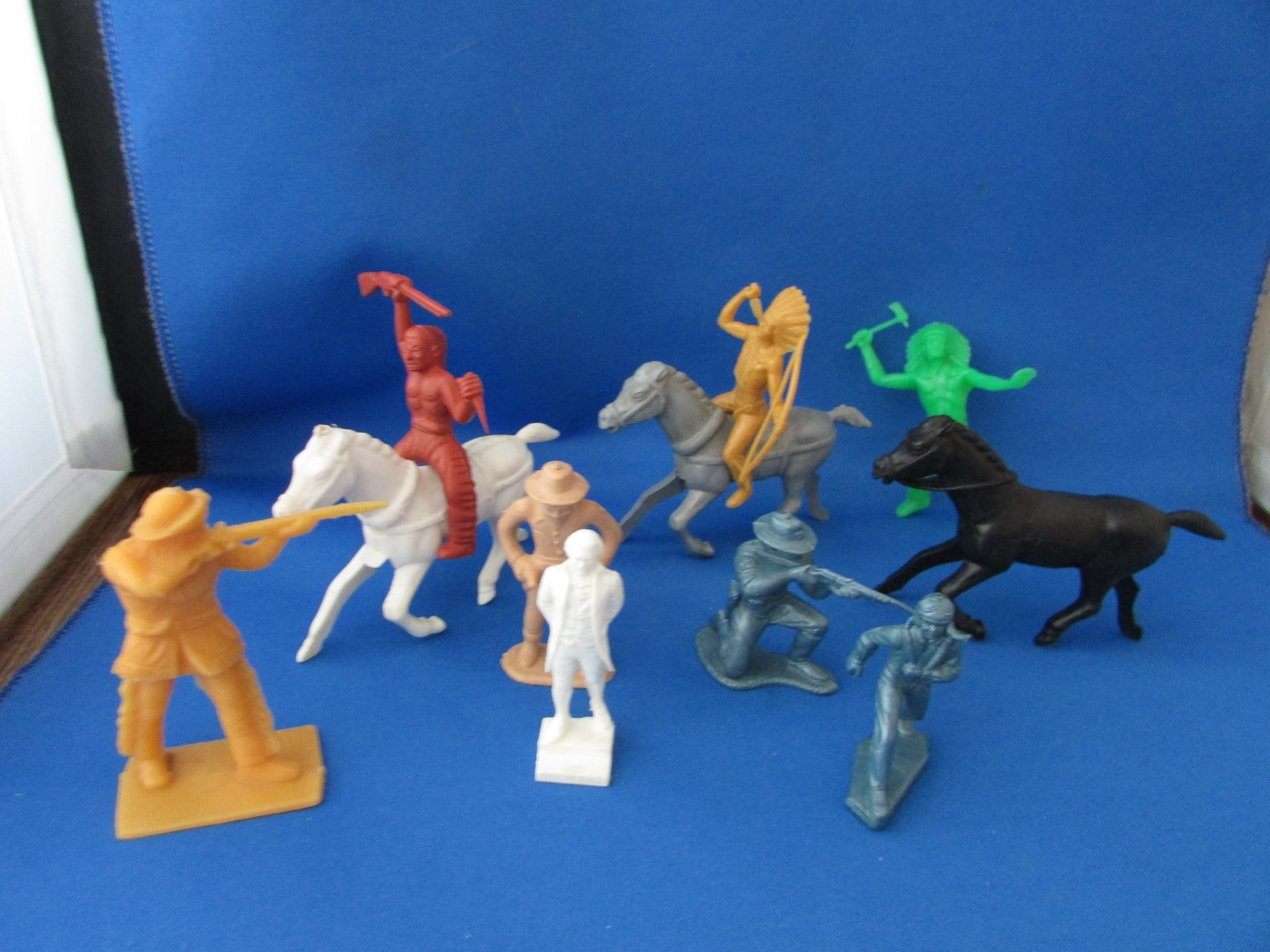 Plastic Cowboys, Native Americans, and Horses